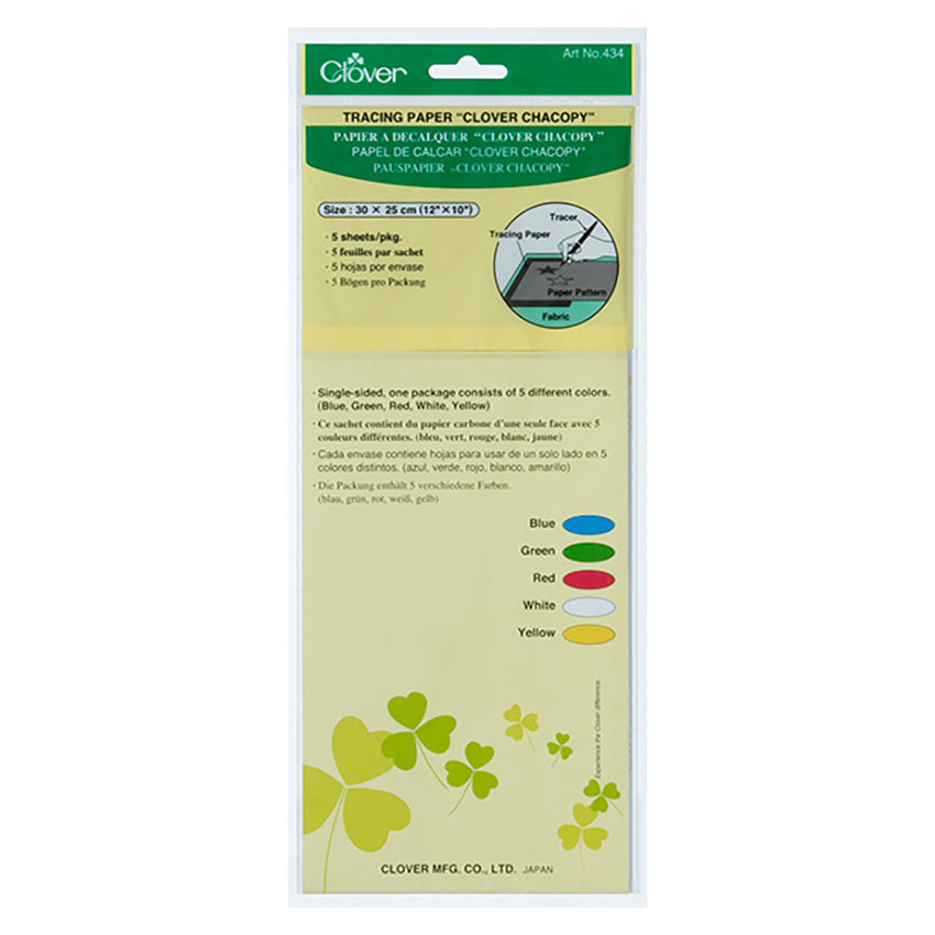 Clover Chacopy Tracing Paper - Premium Quality for Artists, Designers & Crafters - Perfect for Sketching, Calligraphy & DIY Projects