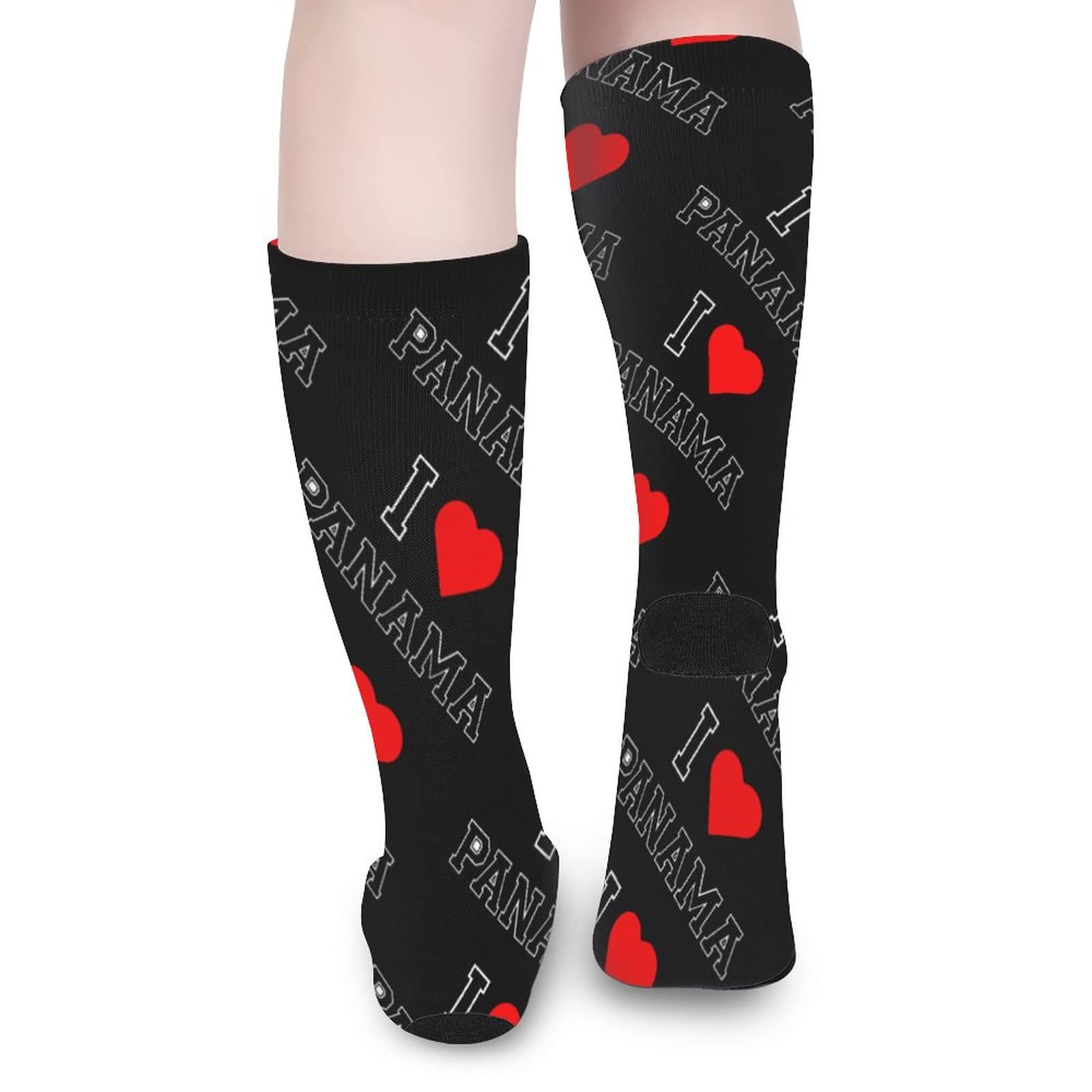 Panama High Stockings - Printed Tube Socks for Men & Women | Colorful Athletic Socks for Running, Hiking & Winter Warmth | Unisex Sports Socks
