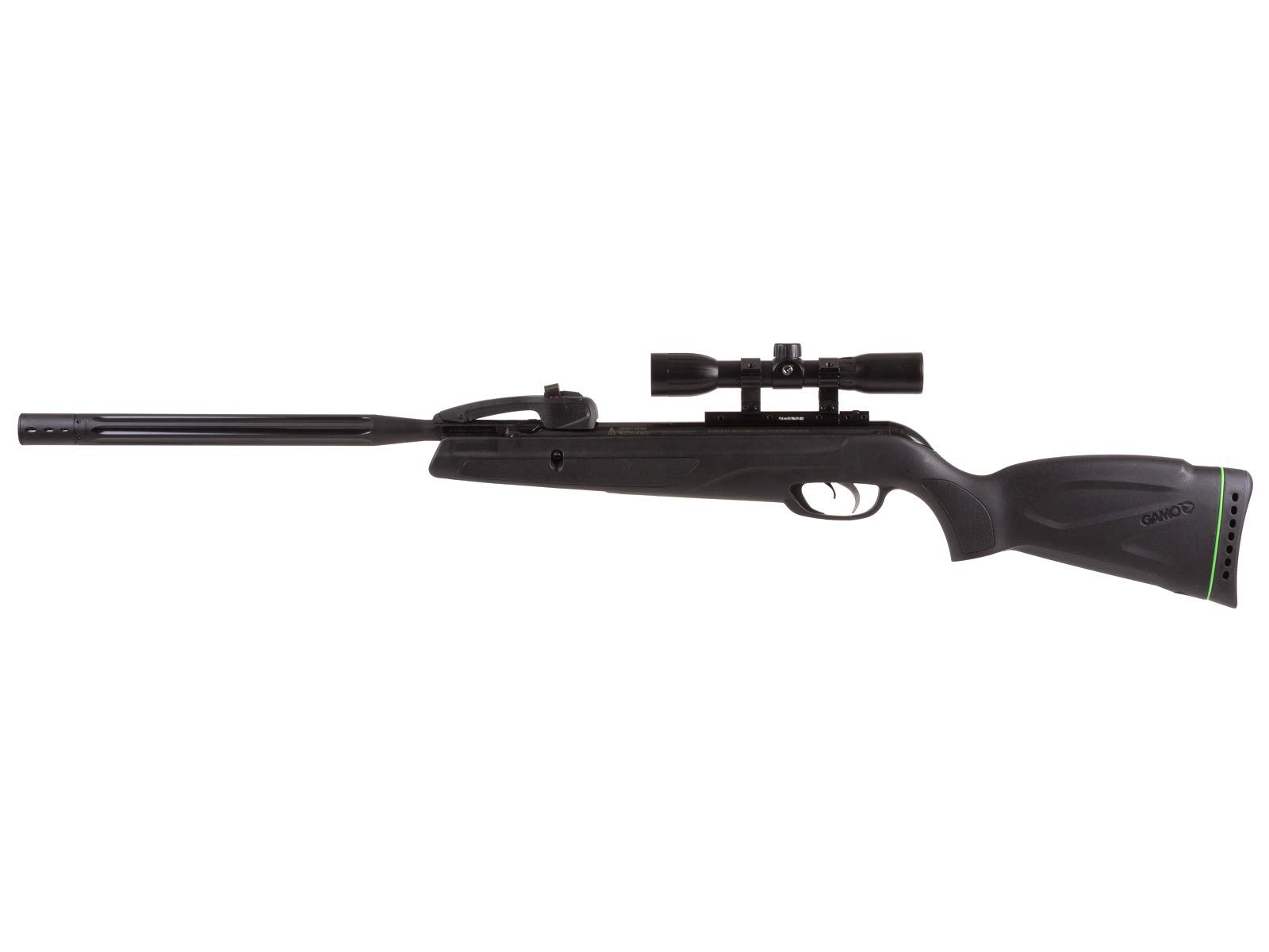 Gamo Swarm Whisper Multi-Shot Air Rifle - .22 Caliber Break Barrel Airgun with 10X Quick-Shot Technology - Ideal for Hunting, Pest Control & Target Shooting