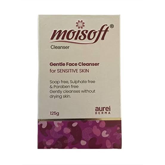 Moisoft Cleansing Lotion 125gm - Gentle Face Wash for Sensitive Skin | Daily Hydrating & Soothing Facial Cleanser | Perfect for Morning & Night Skincare Routine