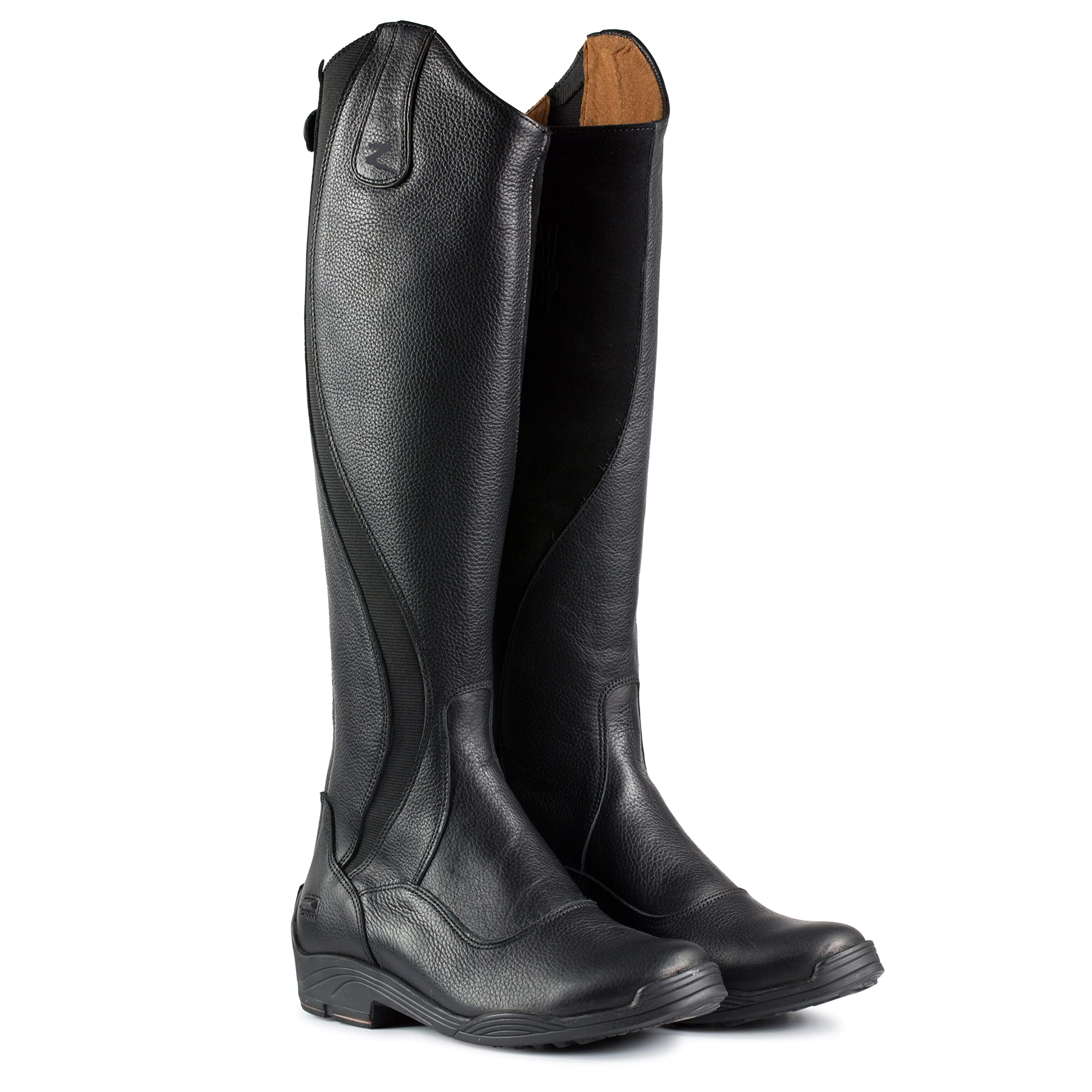 HORZE Camden Tall Dress Boots for Women - Black Equestrian Riding Boots - Size 9.5N - Perfect for Horseback Riding & English Show Competitions