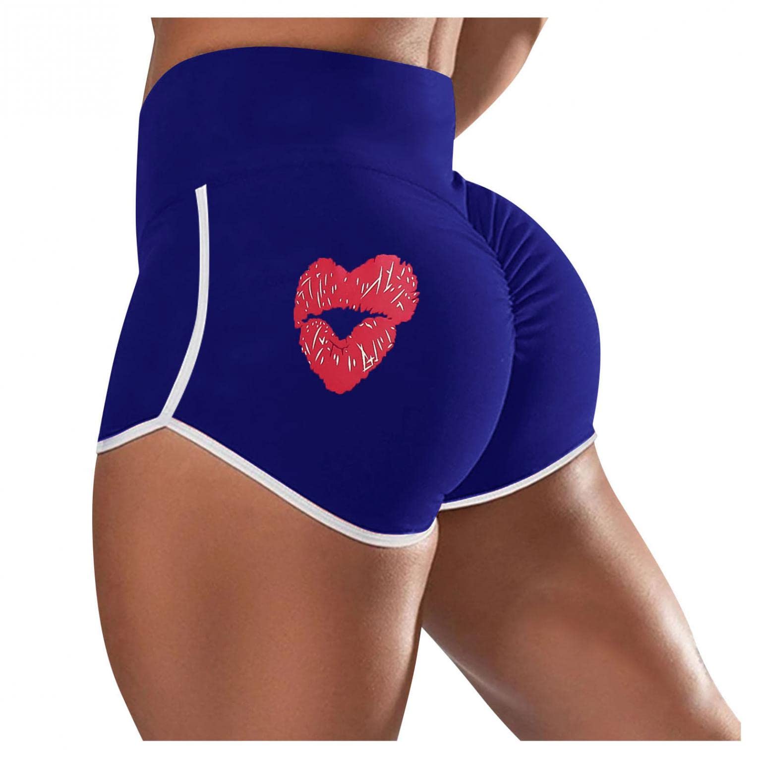 GOGOBO Butt Lifting Leggings - Women's High Waisted Tummy Control Yoga Shorts with Textured Ruched Design for Running & Workout | Perfect for Gym, Yoga & Everyday Wear