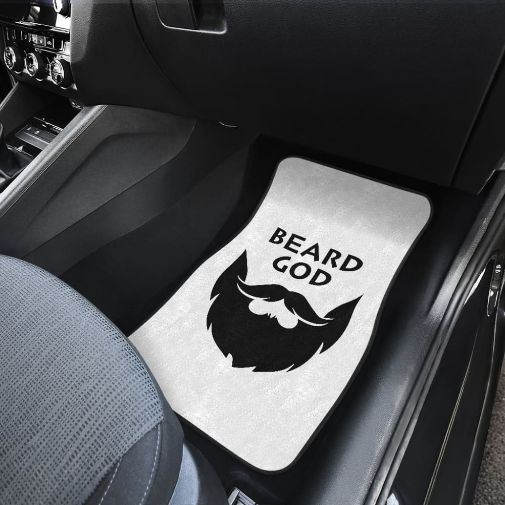 Premium God Beard Car Floor Mats - Non-Slip, Durable & Easy to Clean - Perfect Gift for Car Enthusiasts - Ideal for SUVs, Trucks & Sedans - Great for Road Trips, Daily Commutes & Off-Road Adventures