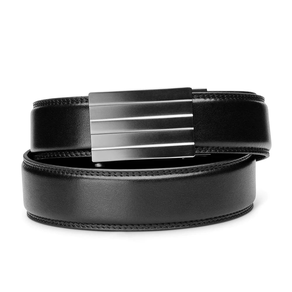 ENDEAVOR BUCKLE | Classic Genuine Leather Belt 1.37
