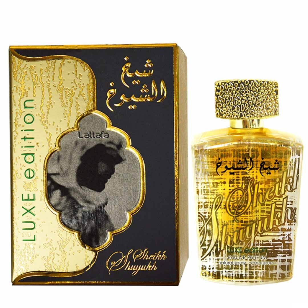 Sheikh Al Shuyukh Luxe Eau De Parfum 100ml - Premium Long-Lasting Fragrance for Men, Evening Wear & Special Occasions