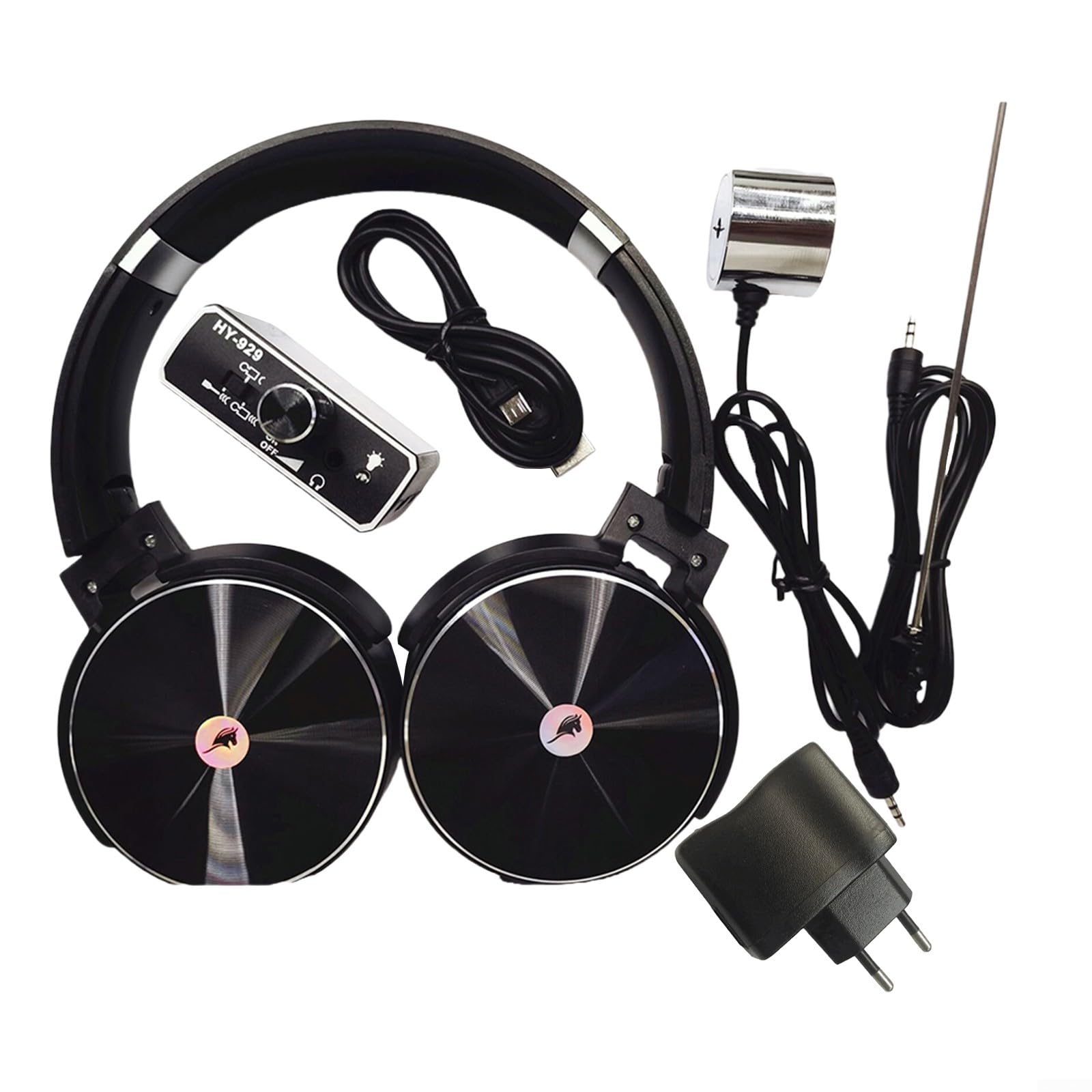 Reliable Water Leak Detector with Large Headset - Rechargeable & Long-Lasting (220V EU Standard) | Ideal for Home, Basement & Appliance Protection