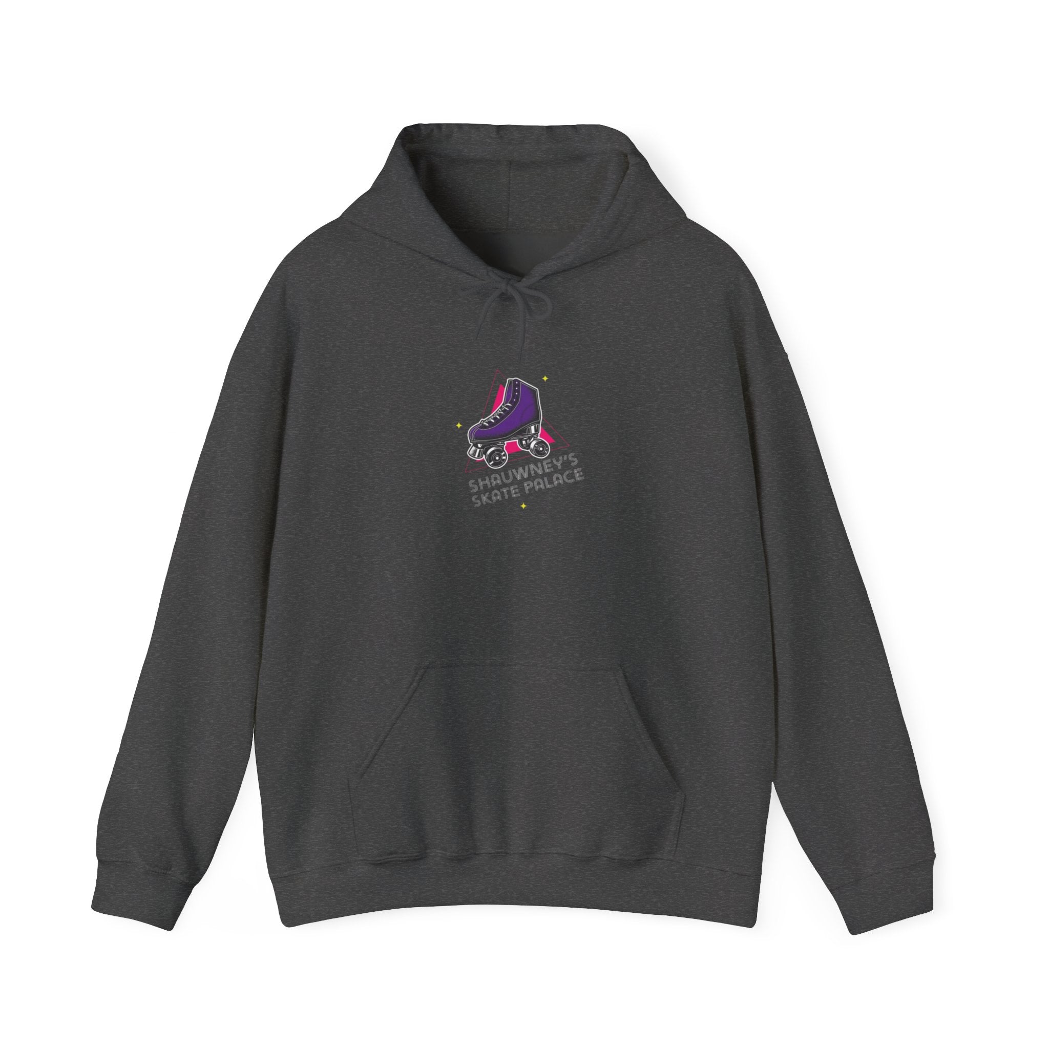 Shauwney's Skate Palace Hooded Sweatshirt for Men & Women - Comfortable Pullover Hoodie for Skateboarding, Streetwear Fashion (Perfect for Casual Wear, Outdoor Activities & Winter Layering)