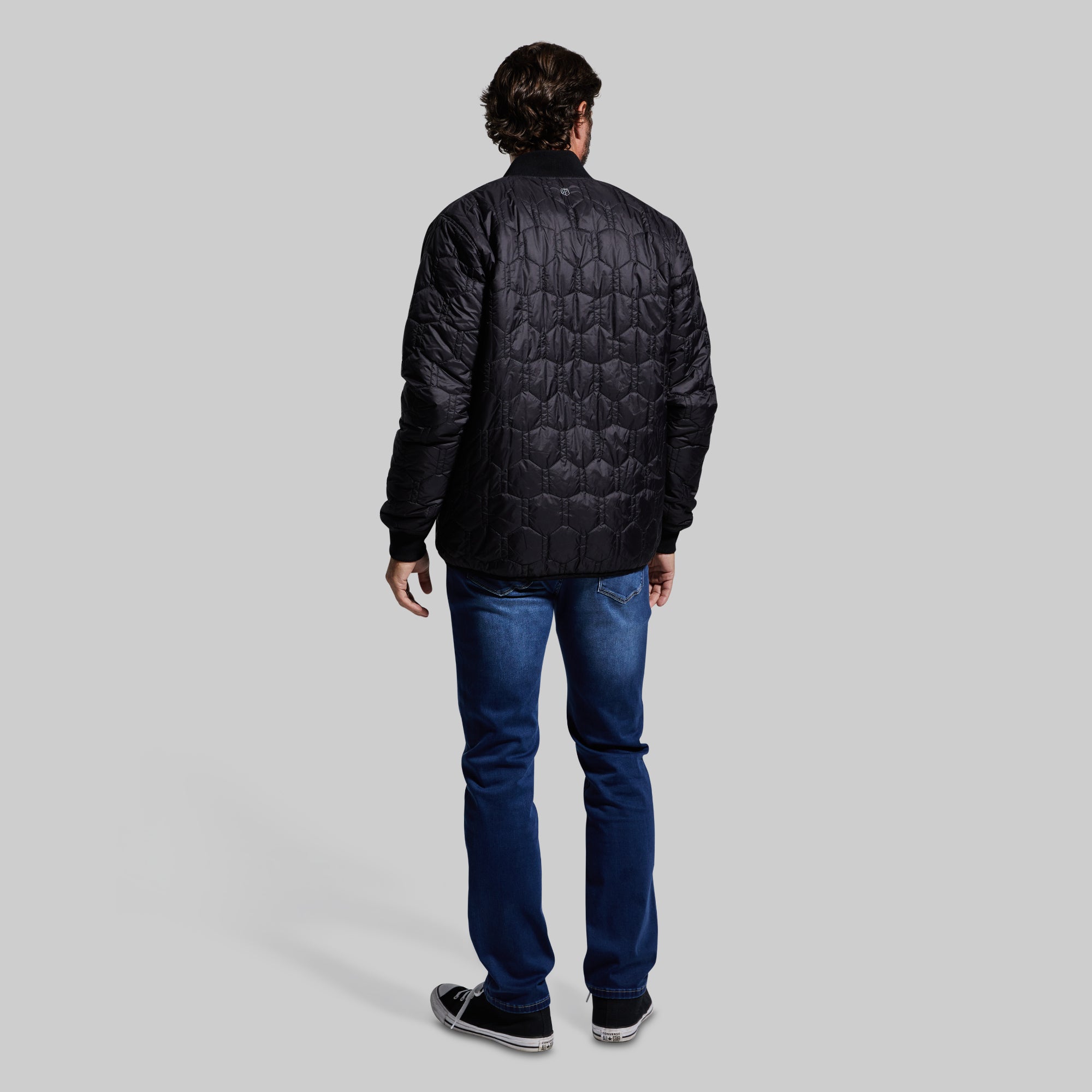 Men's Black Bomber Jacket - Lightweight & Stylish Outerwear for Casual Wear, Travel & Outdoor Activities