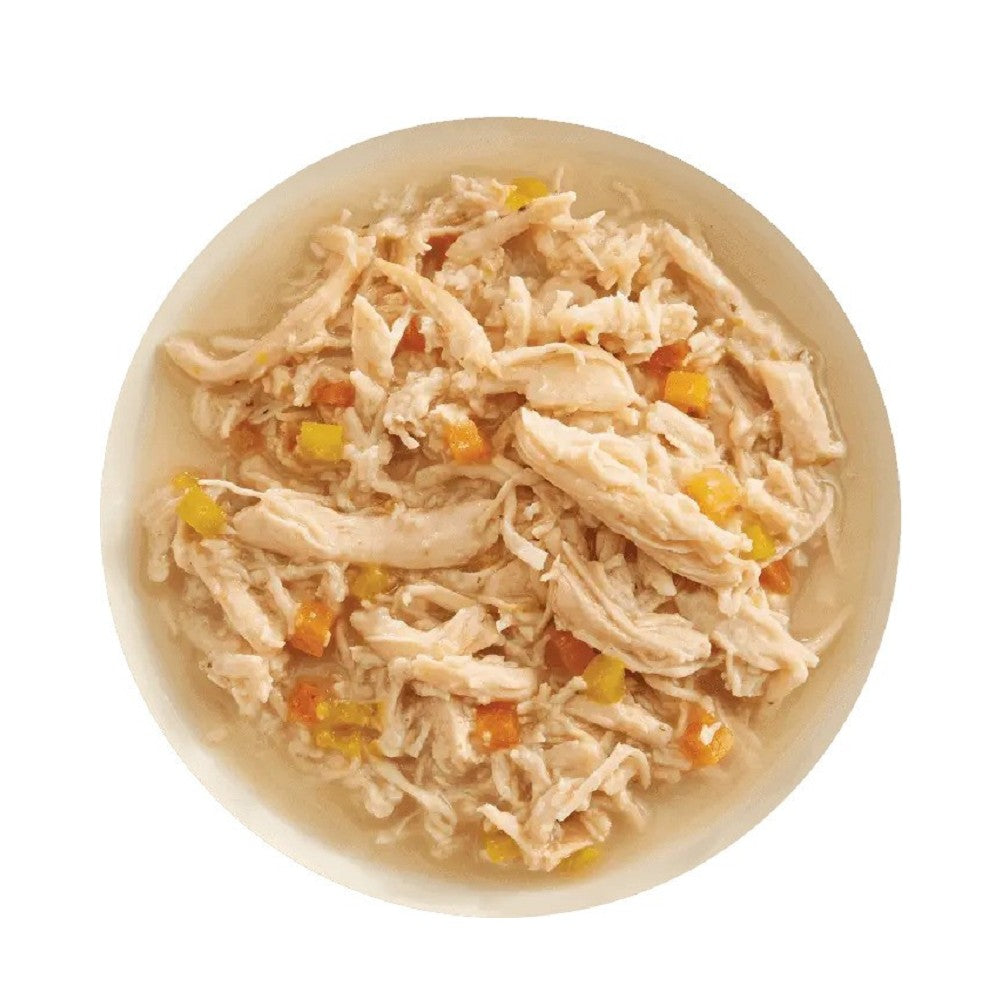 Premium Shredded Chicken & Pumpkin Cat Food - Grain-Free Wet Cat Food for Adult & Senior Cats - High Protein, Digestible Meal for Indoor & Outdoor Cats - Perfect for Picky Eaters & Sensitive Stomachs