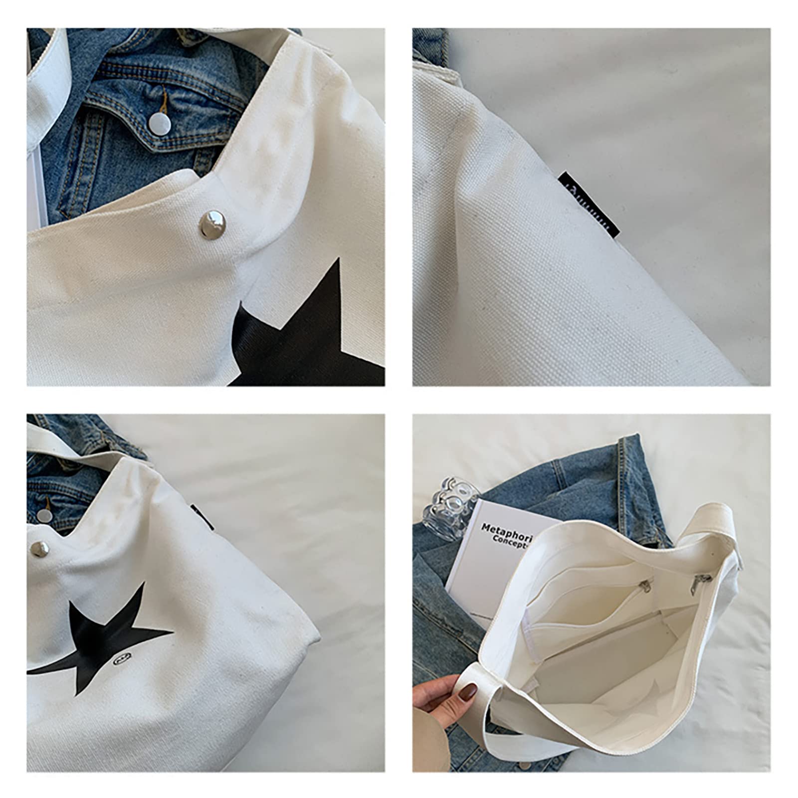 Stylish Unisex Canvas Shoulder Bag - Durable Leather Messenger Bag for Men & Women - Perfect for Travel, Work & Everyday Use