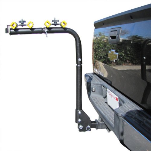 4-Bike Tow Hitch Rack for Mountain Bikes, Beach Cruisers & Road Bikes - Heavy Duty Bicycle Carrier with 5/8