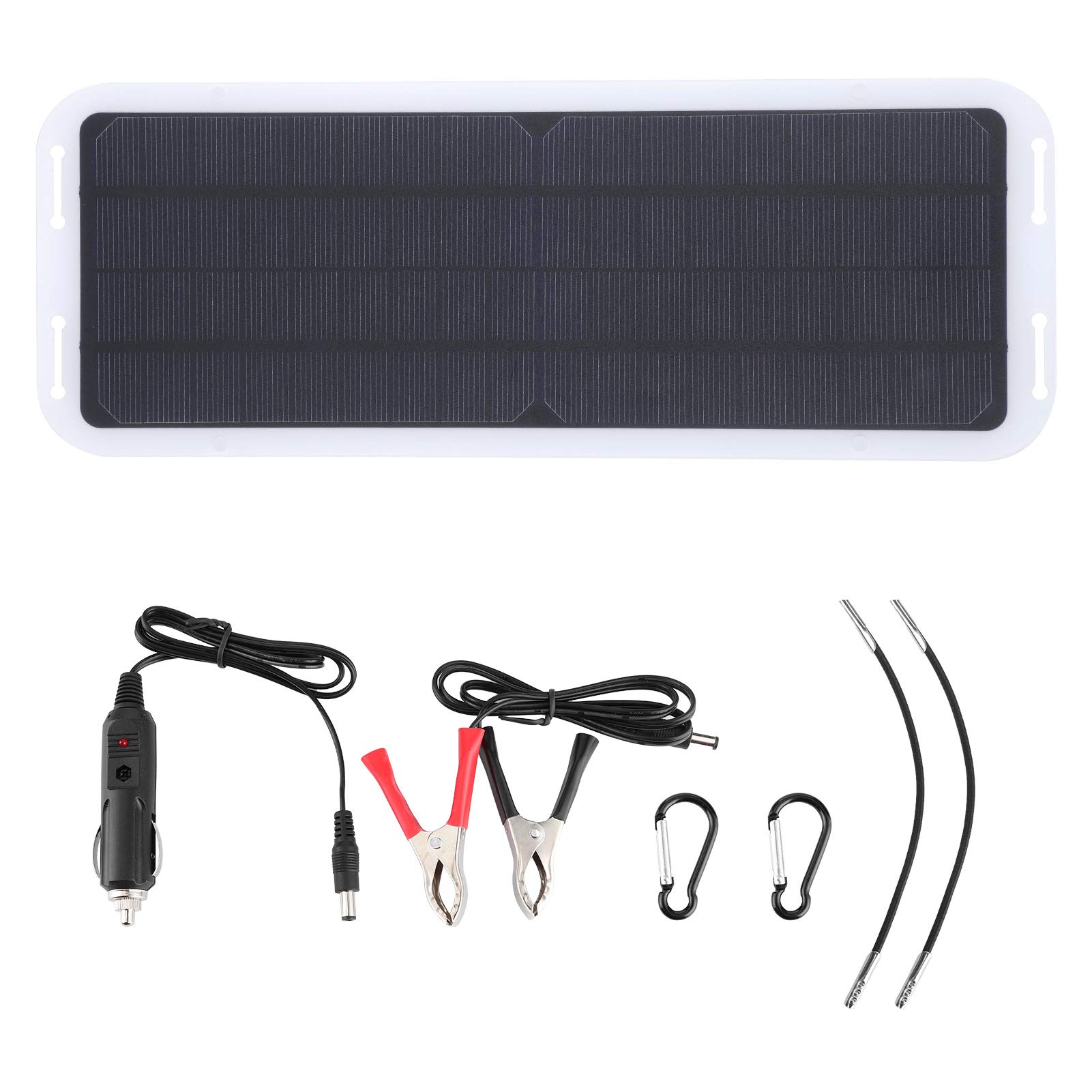 ASixxSix 100W Portable Solar Panel Kit - 18V Monocrystalline Solar Charger for RV, Boat, Motorcycle, Camping & Outdoor Power Supply | Waterproof & Foldable Design for Off-Grid Adventures