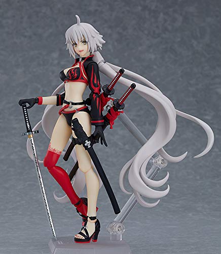 Max Factory Fate/Grand Order Berserker Jeanne D'Arc Alter Figma Action Figure - Collectible Anime Figure for Display & Cosplay Scenes