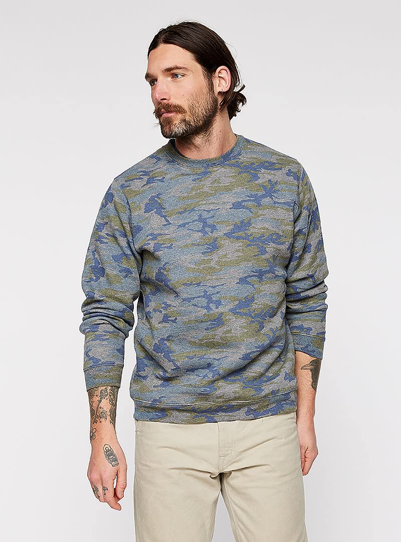 LAT Adult Crewneck Fleece Sweatshirt for Men & Women | Soft Warm Unisex Pullover | Perfect for Casual Wear, Outdoor Activities & Lounge