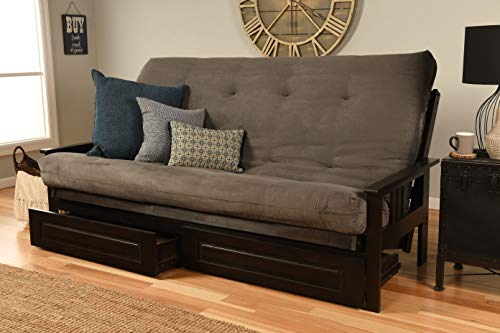 Grey Mattress, Frame, Drawers (Queen Size)