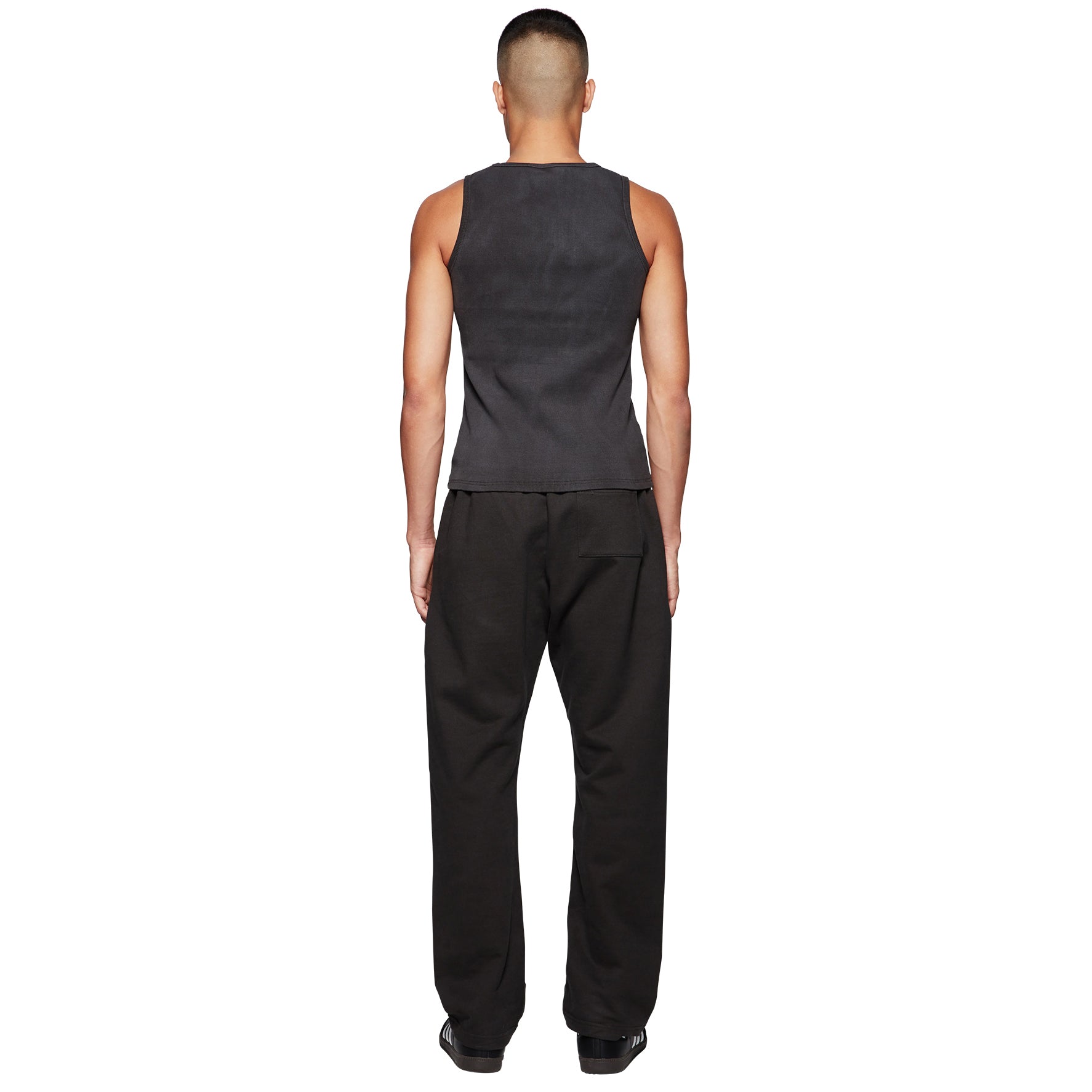 Broken Planet Straight Leg Sweatpants - Soot Black & White | Comfortable Casual Joggers for Men & Women | Perfect for Lounge, Gym, and Everyday Wear
