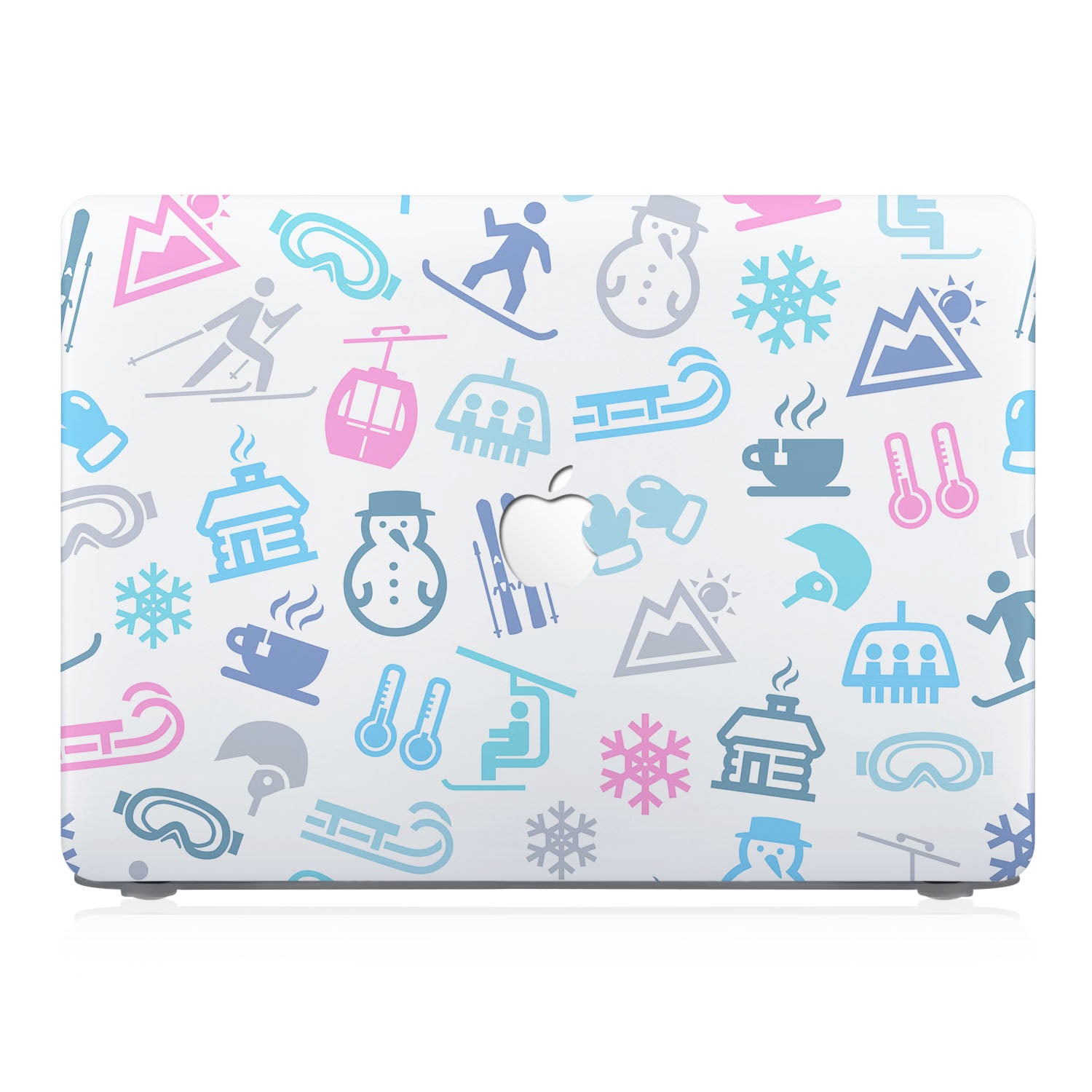 Premium MacBook Pro/Air Protective Case - Durable Slim Fit Cover for Winter Travel & Work | Shockproof & Scratch-Resistant for Daily Use, Commuting & Outdoor Activities
