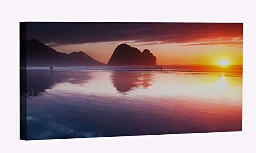 Beach Reflection Sunset