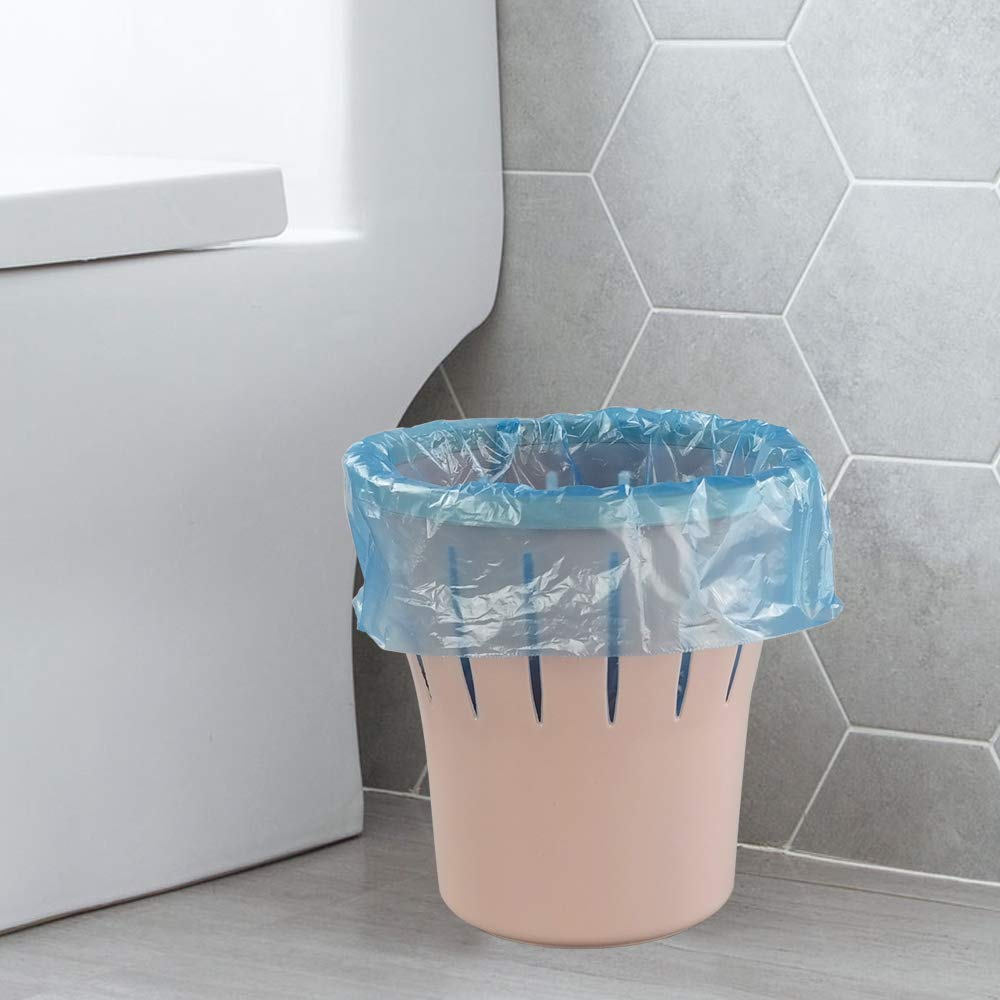 2.5 Gallon Small Trash Bags - 240 Count, Heavy Duty Garbage Bags for Office, Bathroom, Kitchen & Bedroom Waste Disposal | Perfect for Small Bins & Mini Trash Cans