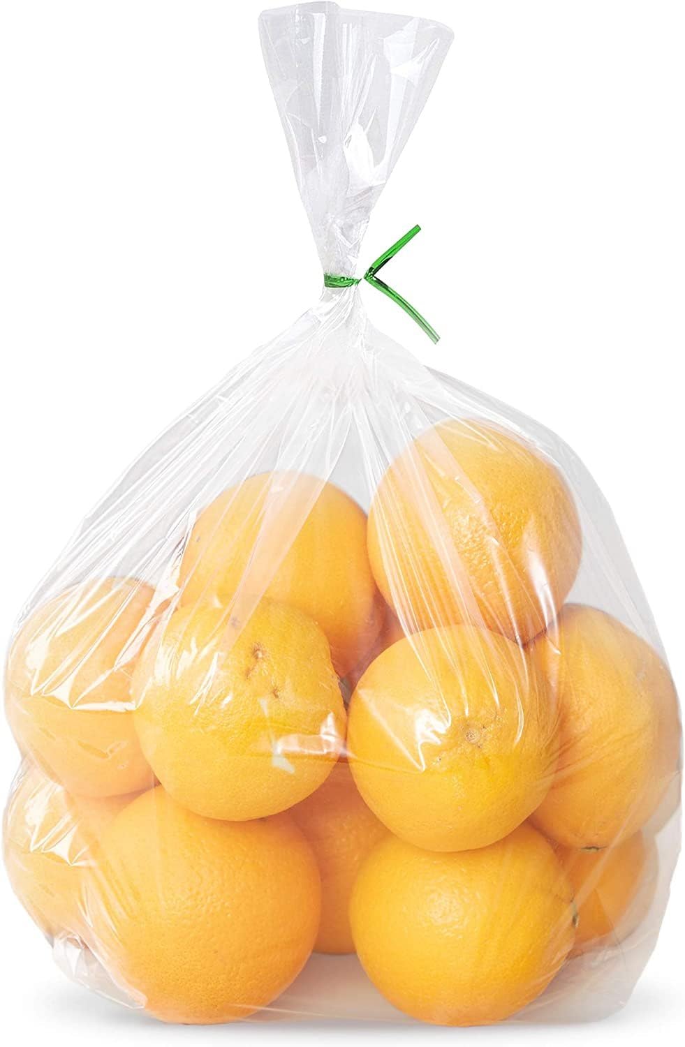 APQ Clear Gusseted Poly Bags 10x8x24 Inches - 500 Pack Waterproof Flat Bottom Plastic Bags with Open Top - 2 Mil Thick for Packaging Popcorn, Cookies, Bread - Ideal for Party Favors, Bakery Storage & Retail Display