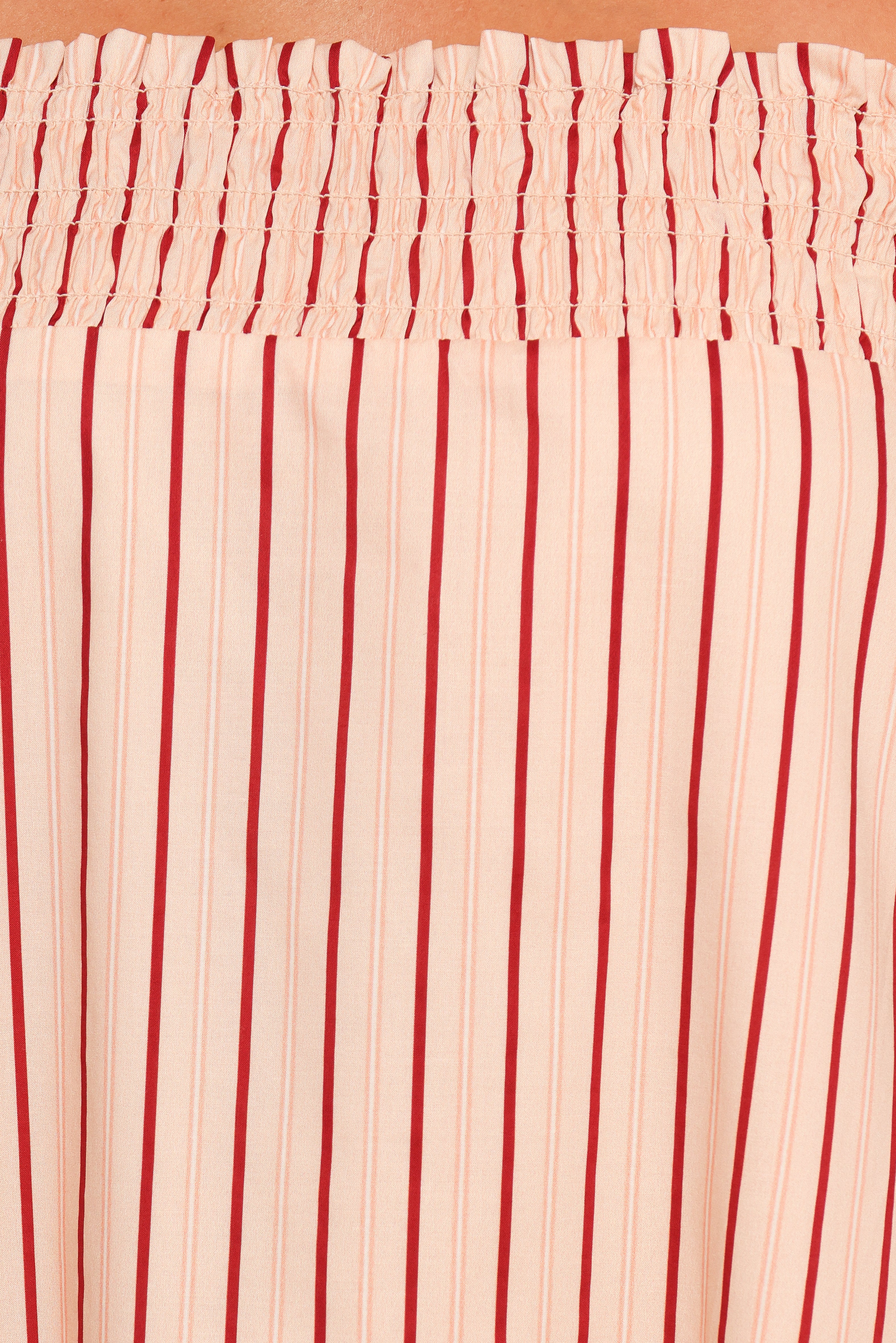 Irina Maxi Dress for Women - Pink Striped Flowy Summer Dress | Beach Wedding, Vacation, Party Outfit