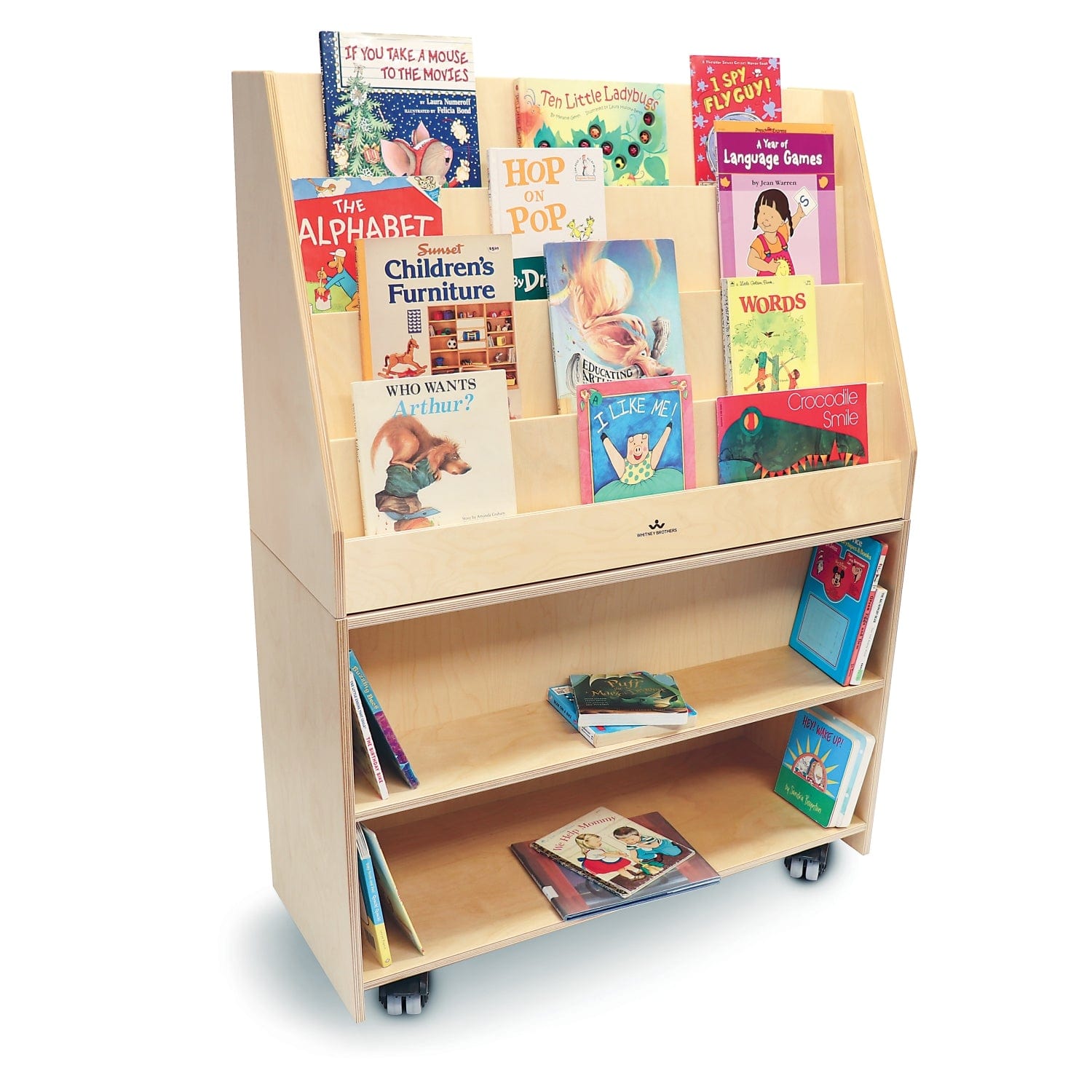 Premium Portable Book Library for Kids & Adults - Perfect for Travel, Home & Classroom Reading