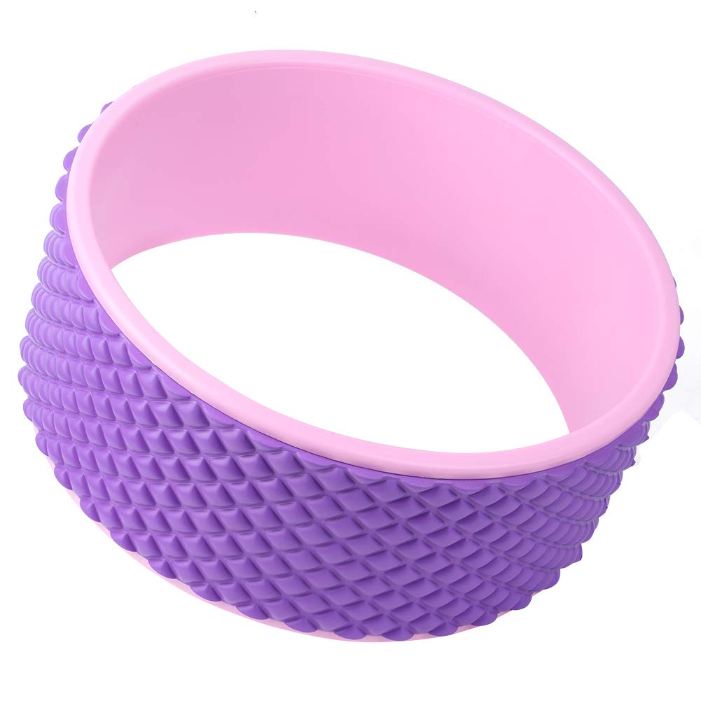 LZKW Yoga Roller and Massage Wheel for Women - Premium Yoga Foam Roller for Stretching, Back Pain Relief & Fitness Training - Perfect for Home Workouts, Gym Recovery & Yoga Practice