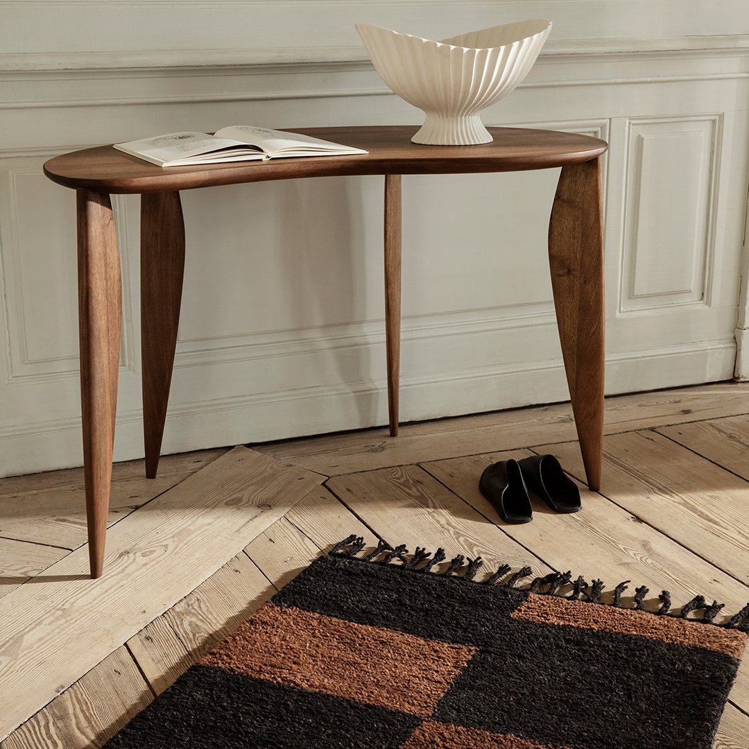 Ferm Living Feve Desk - Modern Minimalist Writing Desk for Home Office, Study & Workspace | Scandinavian Design with Sleek Lines & Durable Construction