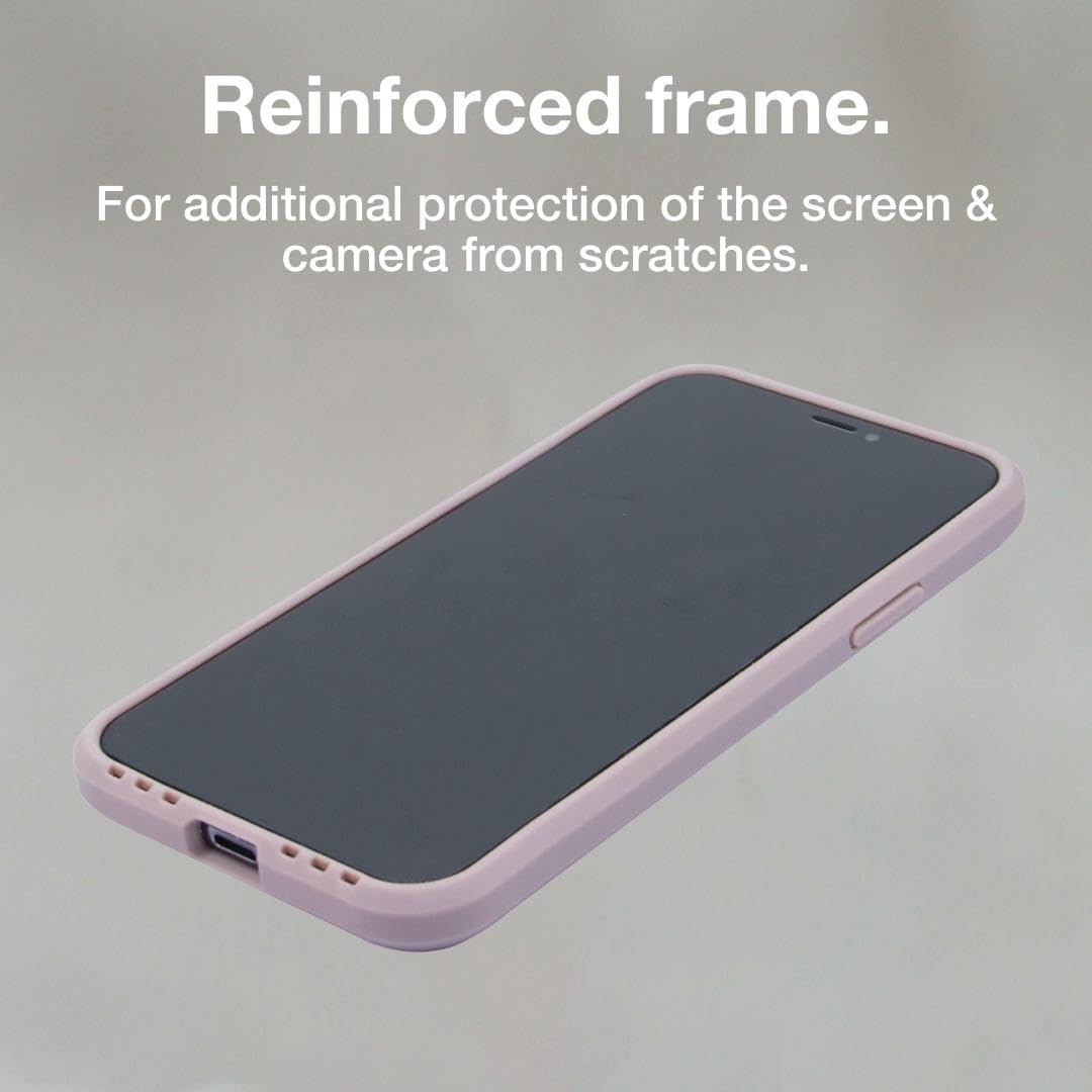 WOODCESSORIES Real Stone Phone Case for iPhone 12 Pro Max - EcoBump Stone (Canyon Red) | Durable & Stylish Protection | Perfect for Outdoor Adventures & Daily Use