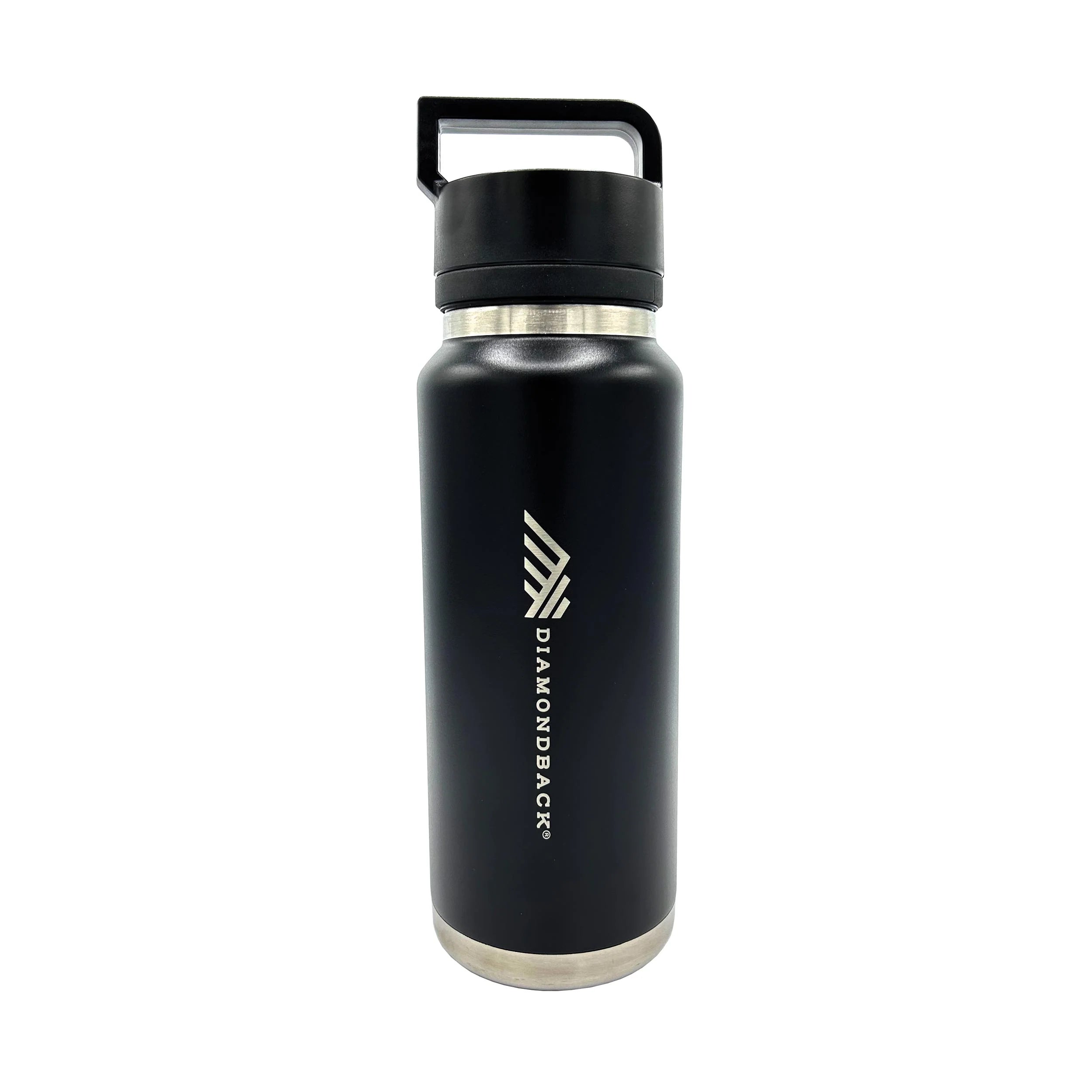 Diamondback H2GO Insulated Water Bottle - 32oz Stainless Steel Vacuum Flask with Leakproof Lid - Perfect for Gym, Hiking & Outdoor Activities