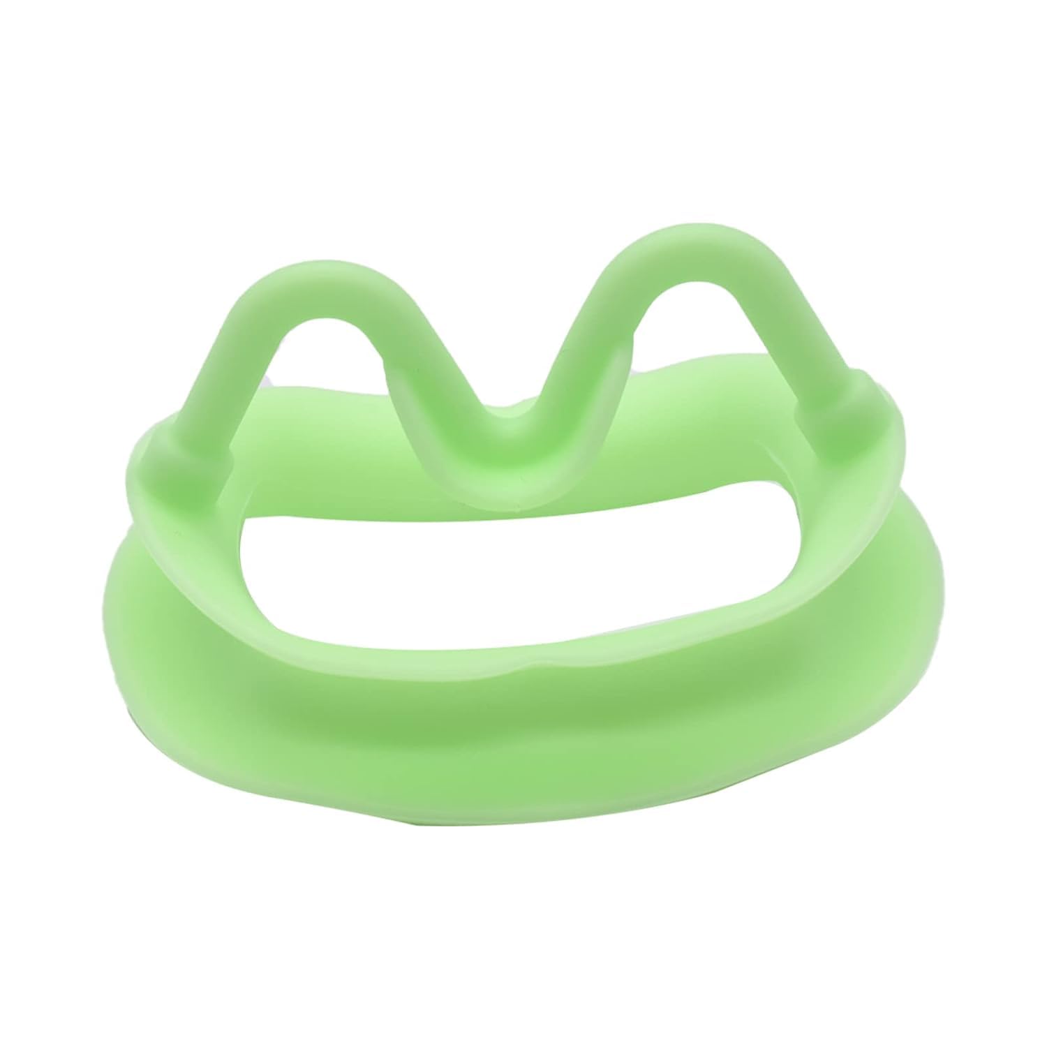 3Pcs Dental Cheek Retractor for Teeth Whitening & Oral Exams - Reusable Silicone Mouth Opener, Lip Retractor & Dental Mouth Prop (Green) - Perfect for Dentists, Hygienists & At-Home Teeth Whitening Kits