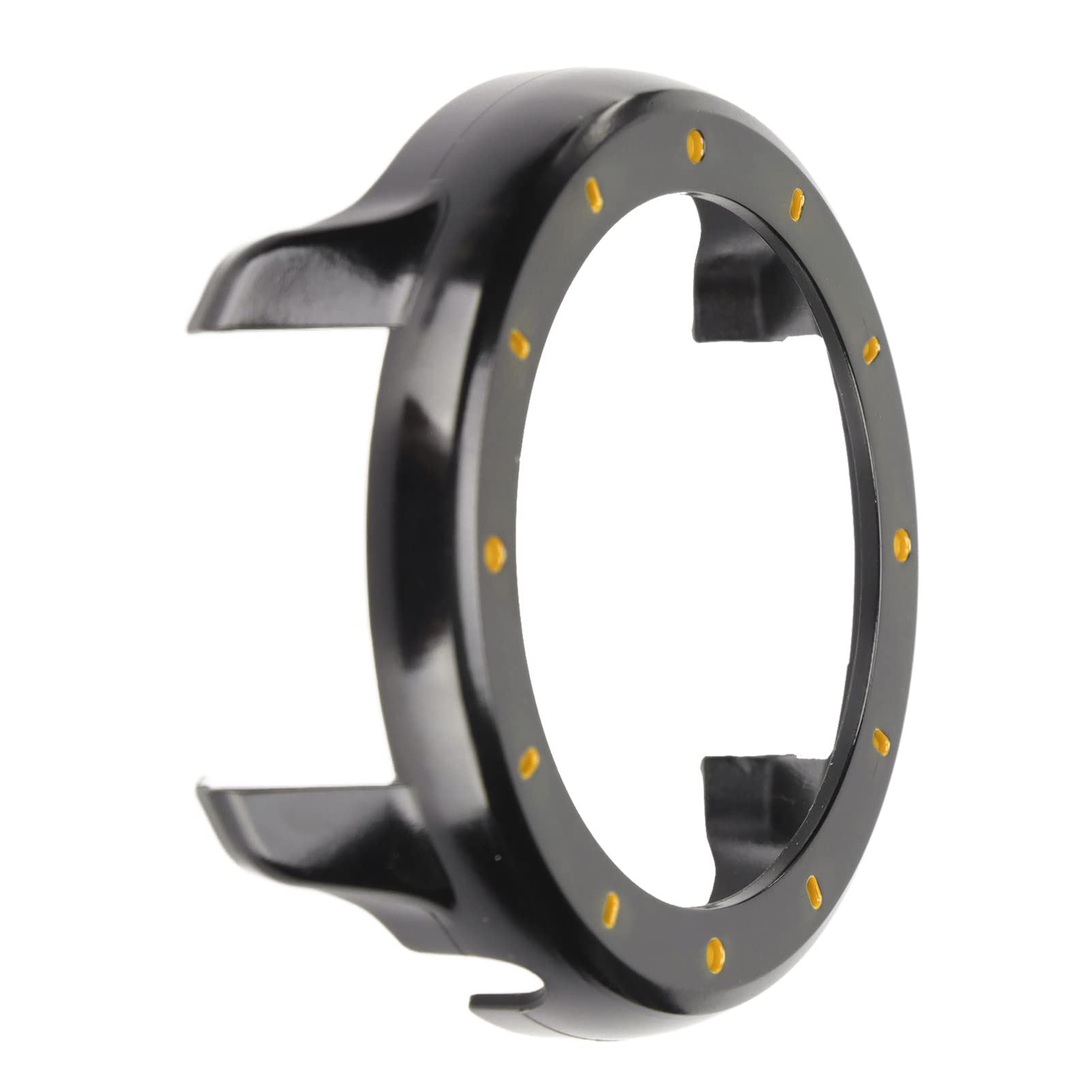 Garmin GTR Watch Protective Case Cover - Durable Plastic Watch Protector, Easy to Install & Universal Fit - Black Gold Color for Sports, Fitness & Outdoor Activities