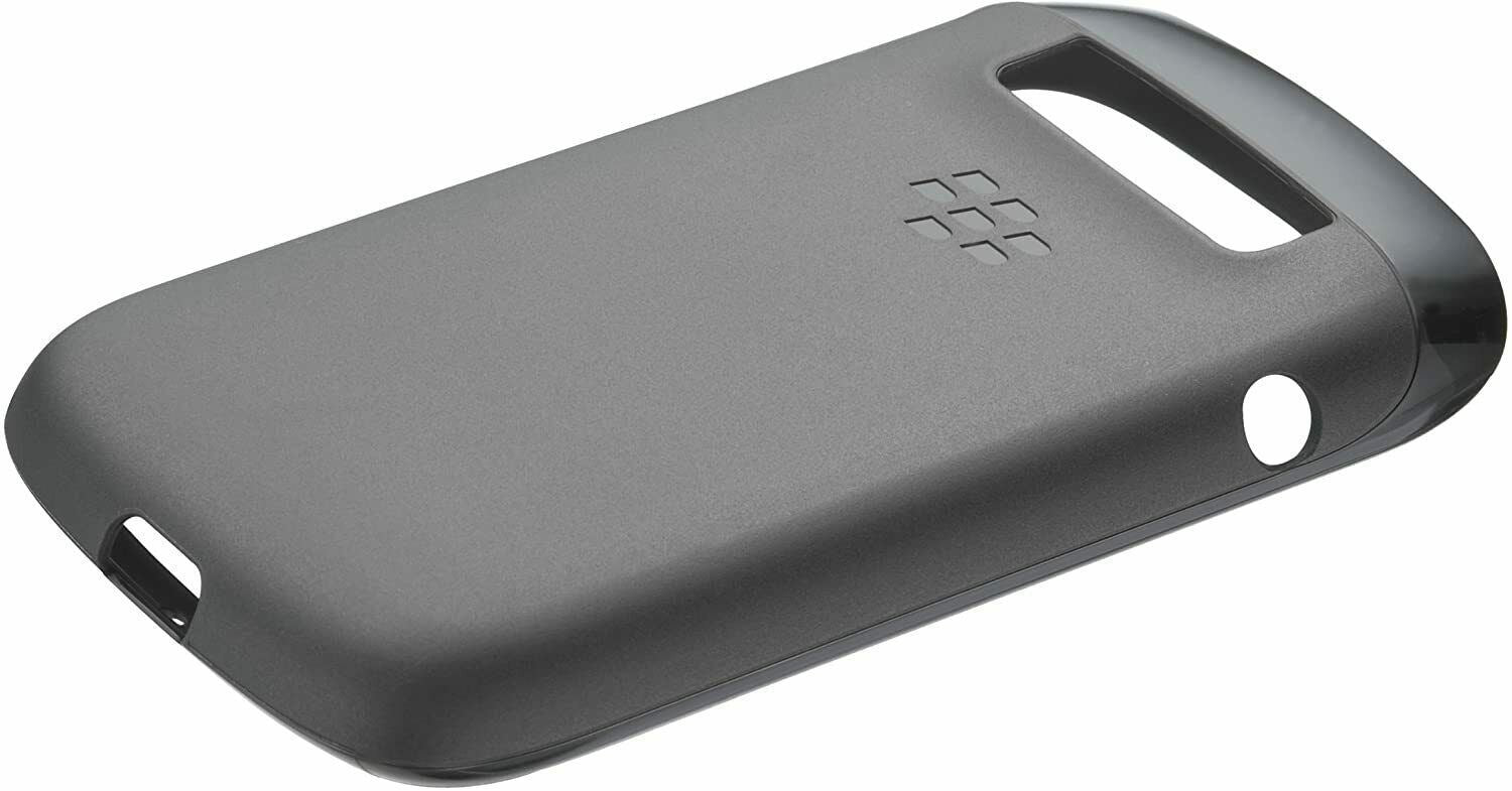 Original BlackBerry Bold 9790 Black Soft Shell Protective Case Cover - ACC 41835 201 - Slim Fit, Durable Protection for Everyday Use at Home, Office & Travel