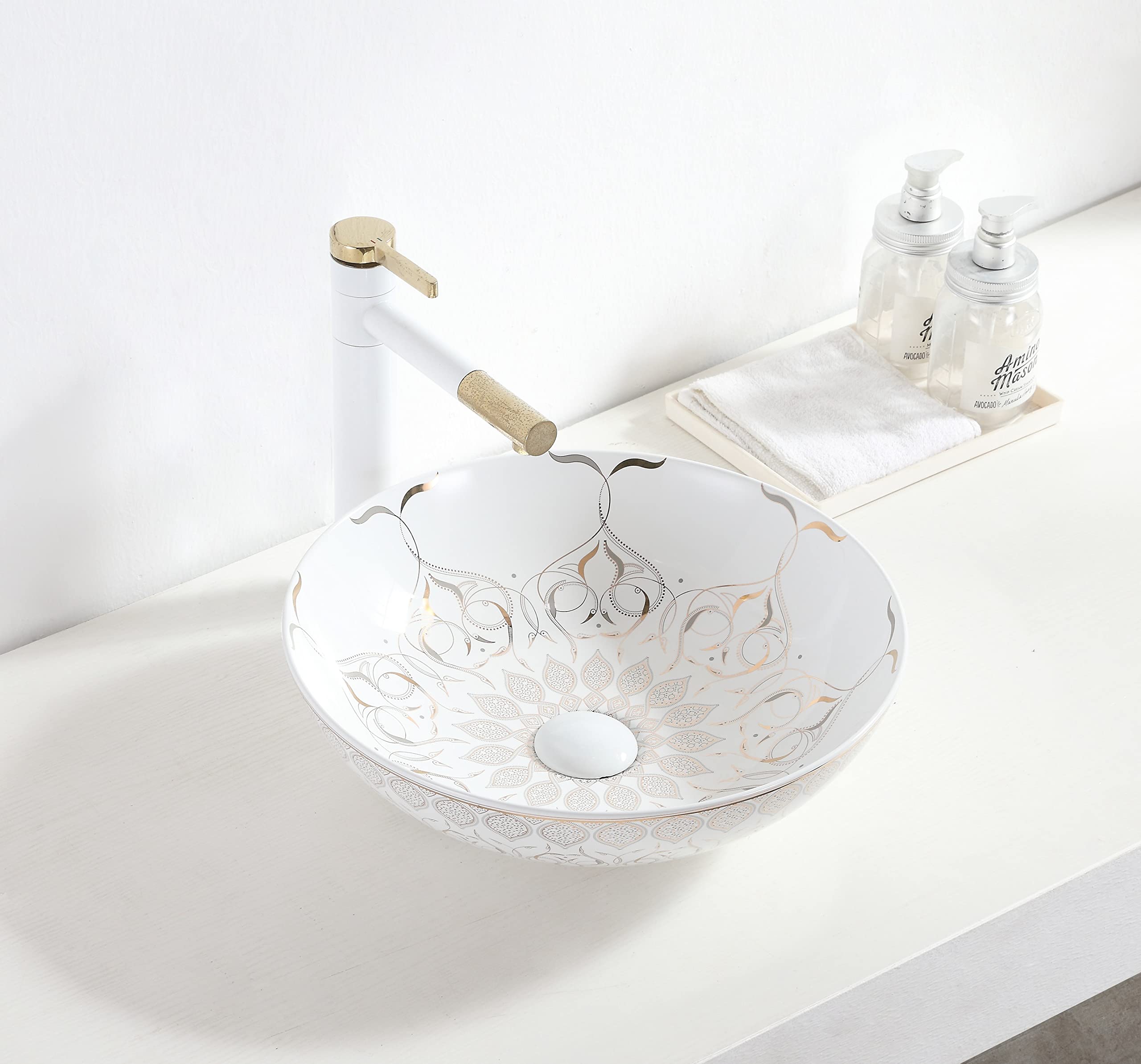 Ceramic Countertop Wash Basin - 18