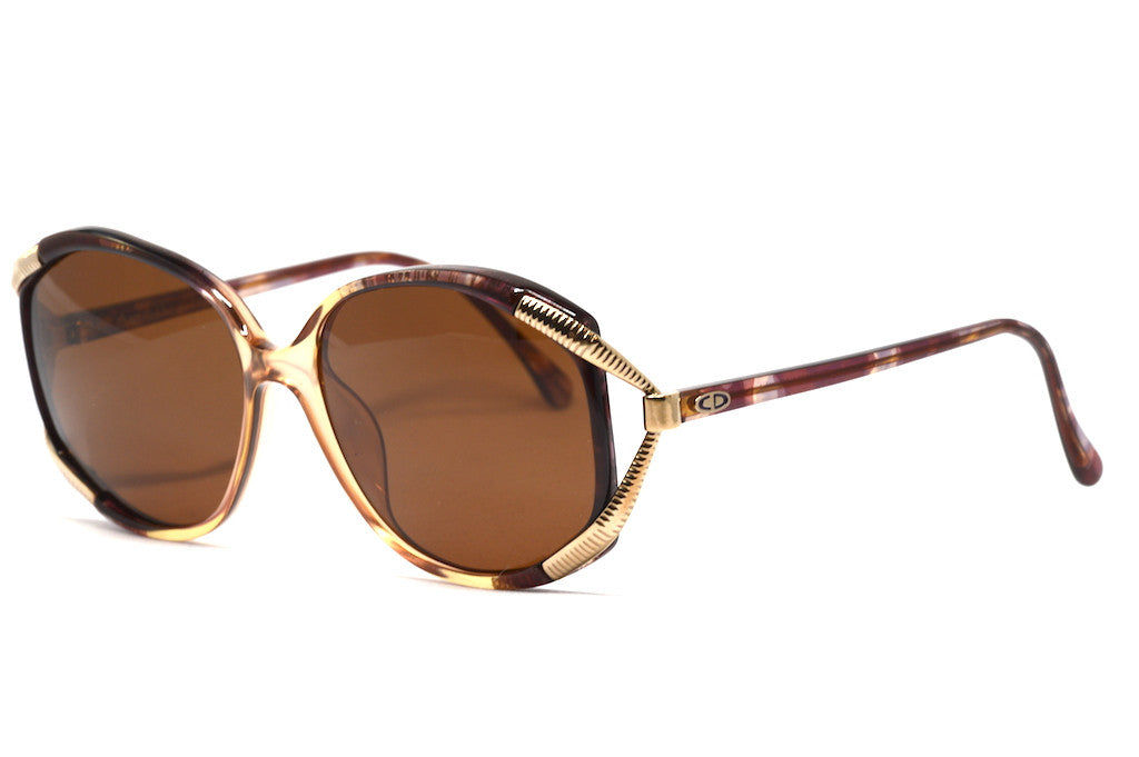 Christian Dior 2490 80 Polarized Sunglasses for Women - Luxury Designer Shades with UV Protection - Perfect for Beach, Driving & Fashion Outfits
