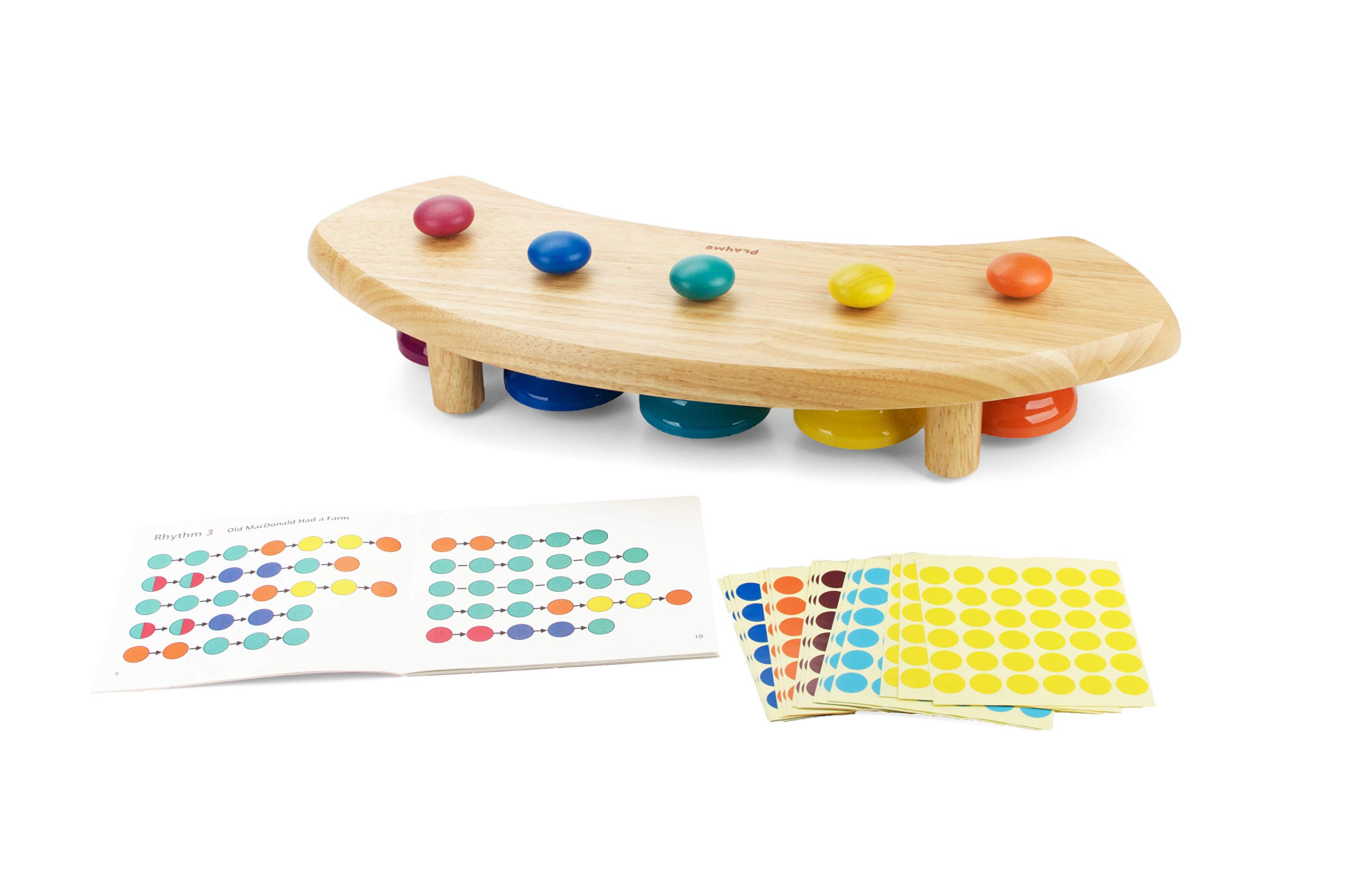 Playme Pat Bells Station - 5-Note Pentatonic Scale Musical Toy for Kids | Perfect for Early Childhood Education, Music Therapy & Classroom Activities
