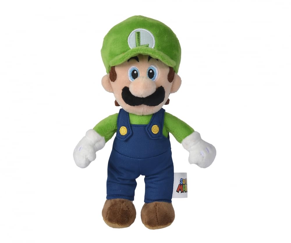 Simba Official Luigi Plush Toy 8