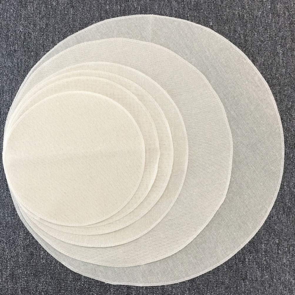 10pcs Non-Stick Cotton Gauze Steamer Pads for Clothes & Food - Hemoton Reusable Fabric Steamer Liners for Dumplings, Cheese, Organic Food Dehydrator & Air Fryer Parchment Paper - Perfect for Kitchen, Baking & Food Preservation