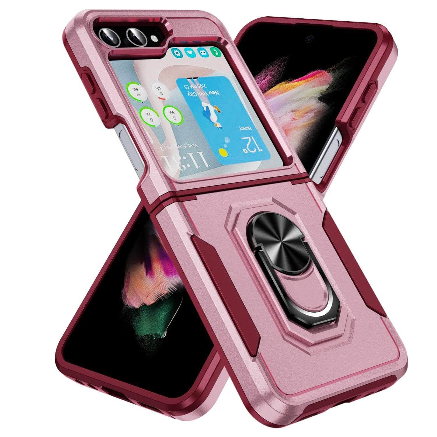 Samsung Galaxy Z Flip 5 Protective Case with Military-Grade Drop Protection - Slim Shockproof Cover for Everyday Use & Outdoor Activities