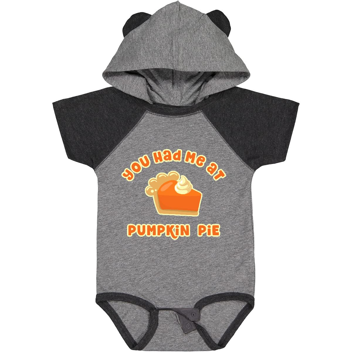 Inktastic Had Me at Pumpkin Pie Baby Bodysuit - Cute Thanksgiving Outfit for Infants & Toddlers - Perfect for Family Gatherings, Photo Shoots & Holiday Celebrations