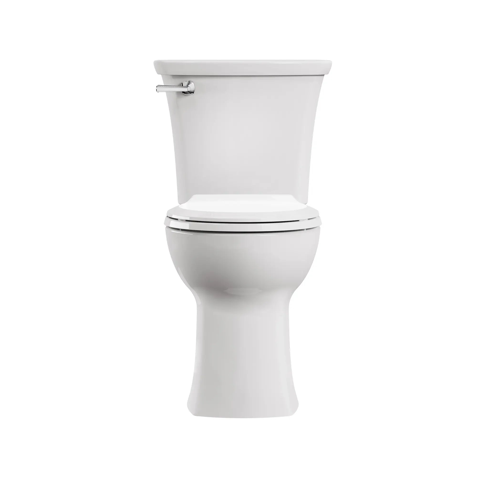 Edgemere® 1.28 GPF Water-Saving Round Front Toilet with Soft-Close Seat & Wax Ring - Compact Bathroom Solution for Small Spaces & Apartments