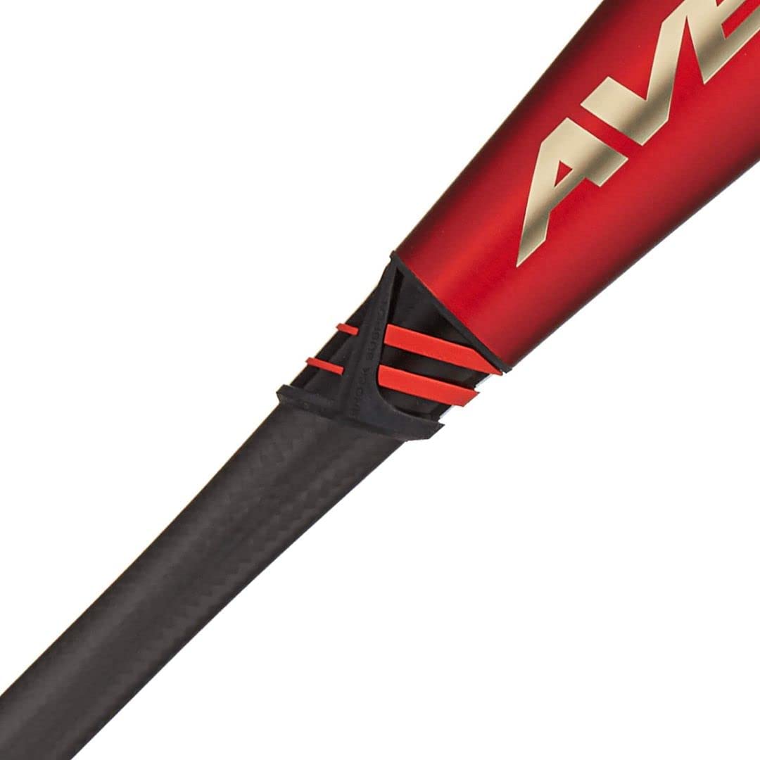2022 New Axe Bat Avenge Pro Hybrid (-3) BBCOR Baseball Bat - Red & Black for High School & College Baseball Players - Perfect for Power Hitters & Competitive Games