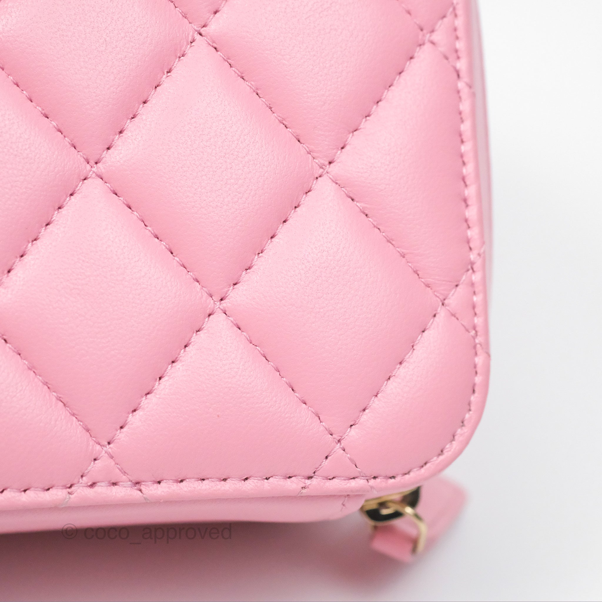 Chanel Quilted Lambskin Camera Bag in Pink with Gold Hardware - Perfect for Everyday Use & Special Occasions