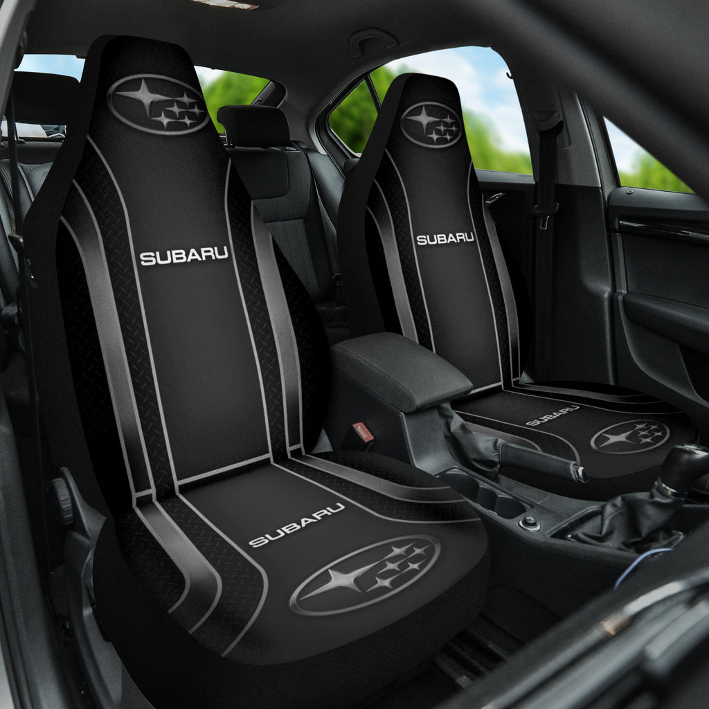 Premium Black Subaru Car Seat Covers - Universal Fit for Most Models (210402) | Waterproof & Comfortable for Daily Commute, Road Trips & Outdoor Adventures