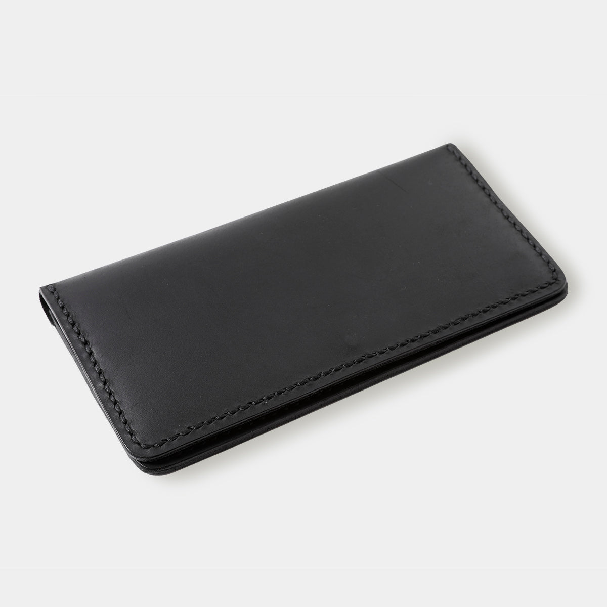 TRAVELER'S COMPANY Premium Leather Long Wallet for Men & Women - Slim RFID Blocking Travel Wallet - Black | Perfect for Business Trips, Daily Use & Passport Holder