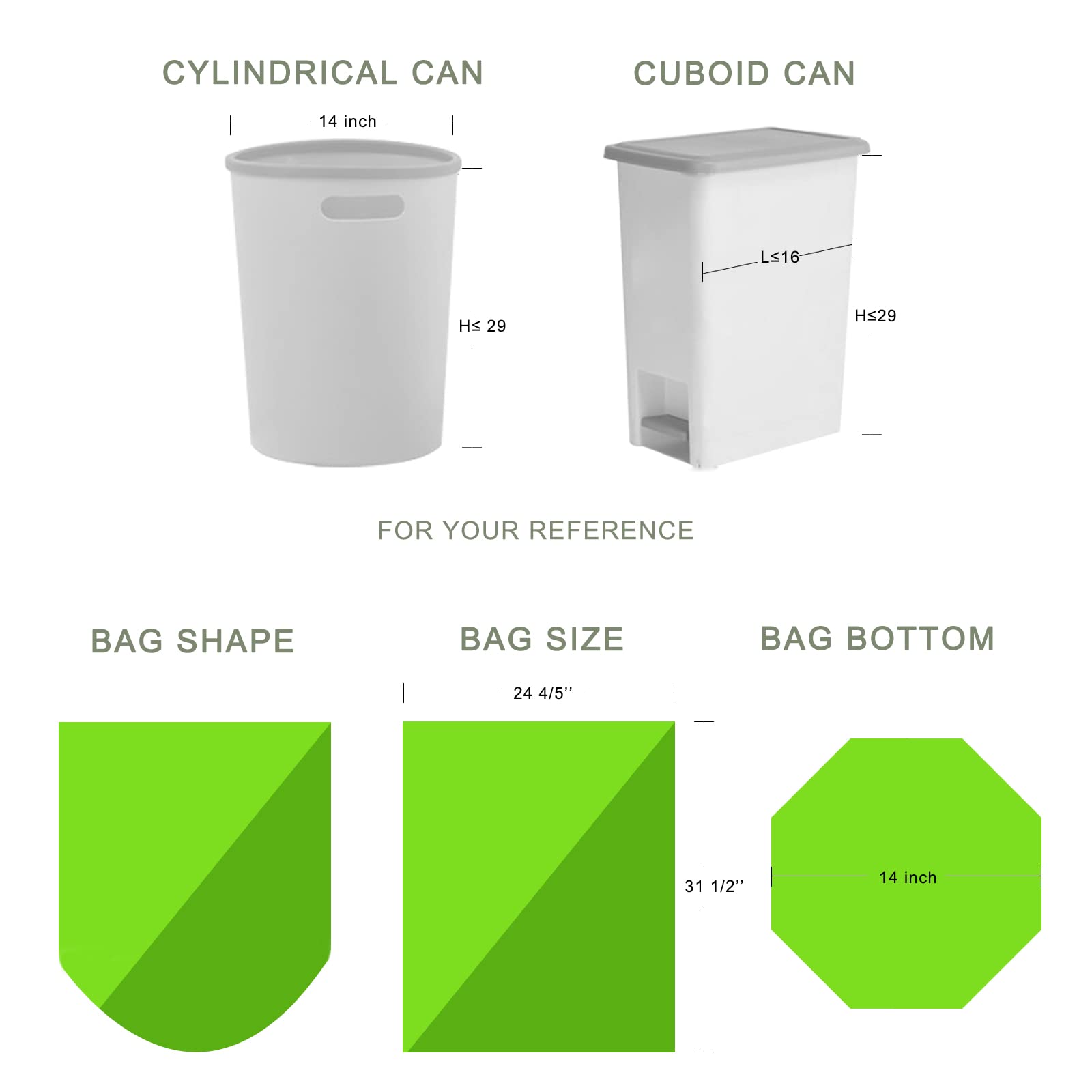 Eco-Friendly 13 Gallon Tall Kitchen Trash Bags - 75 Count Biodegradable Garbage Bags for Recycling | Perfect for Home, Office & Outdoor Use