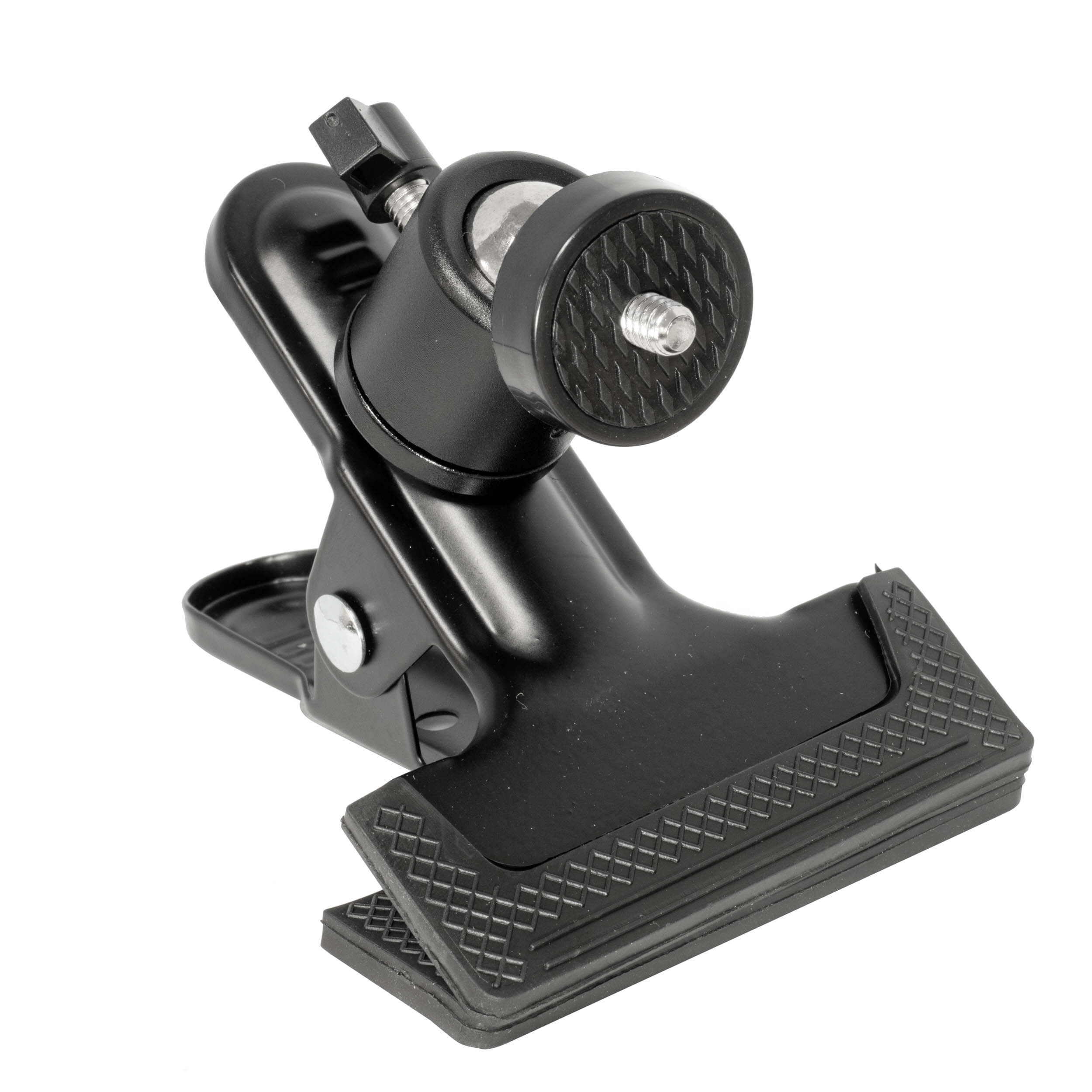 Spring Clip with Mini Ball Head - Adjustable Phone & Camera Mount for Vlogging, Photography & Live Streaming
