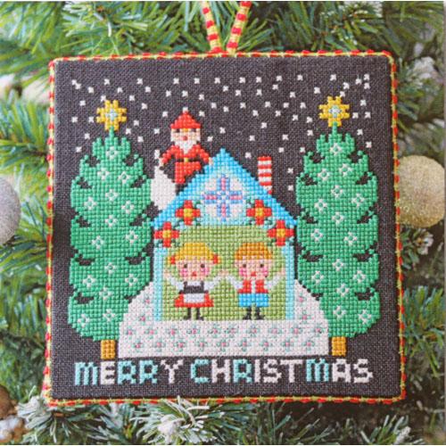 Santa Has Come Cross Stitch Pattern PDF - Christmas Holiday Embroidery Design for DIY Craft Projects - Perfect for Stockings, Ornaments & Home Decor