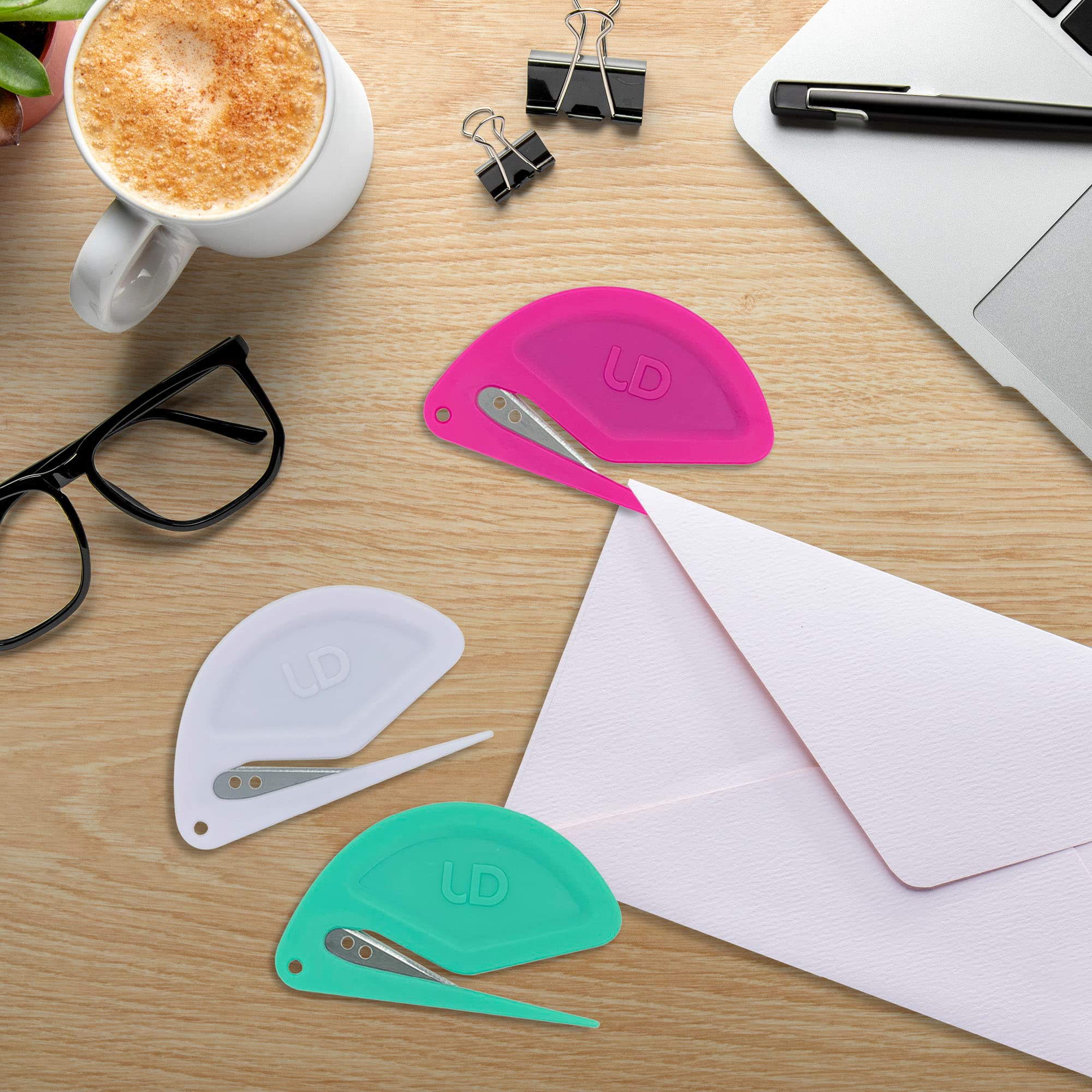 Magnetic Letter Openers - Trendy Desk Organizers for Mail & Office Use