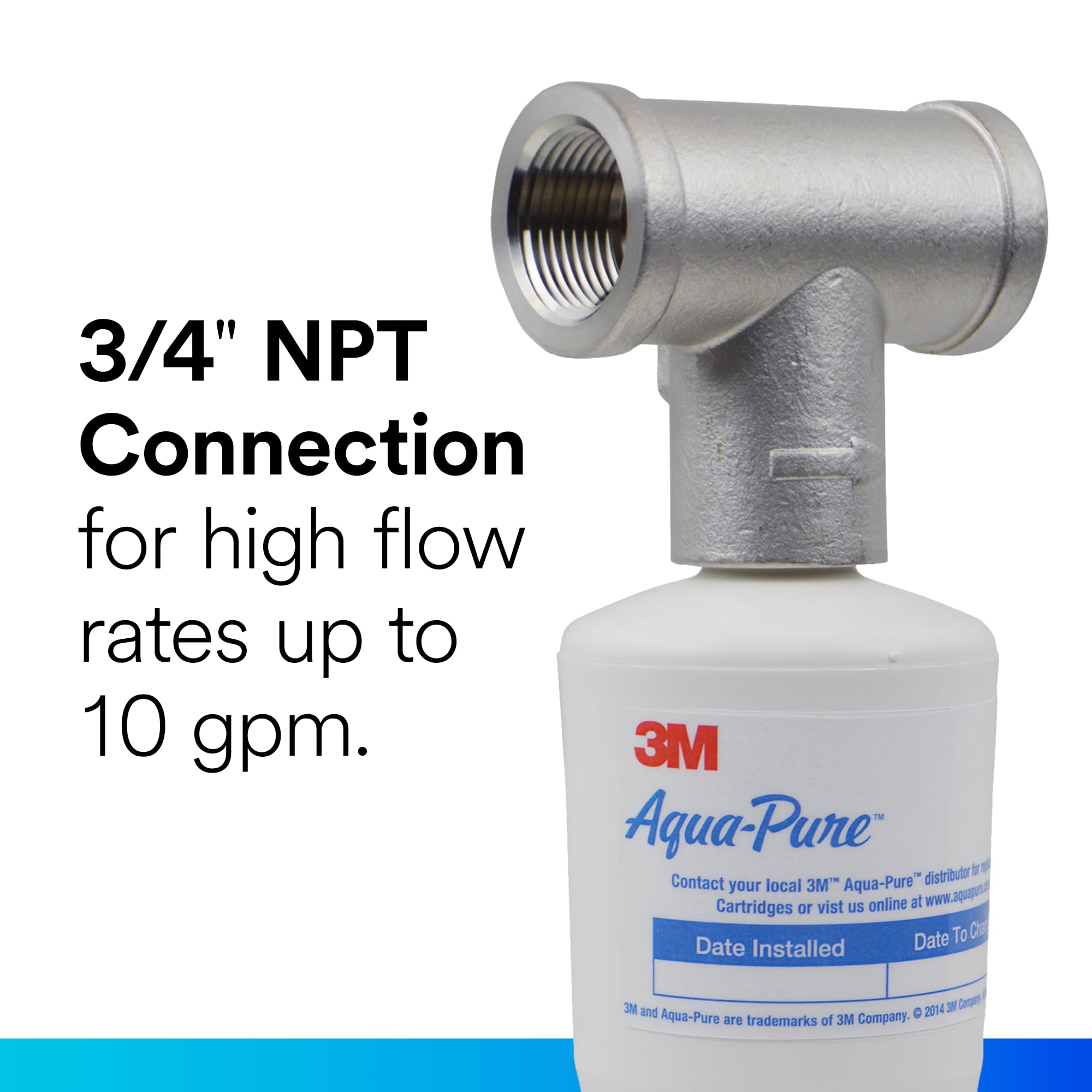3M SF18-S Scale Inhibition System - Prevents Lime-Scale Build-Up in Steam Tables & Rethermalizers | Commercial Kitchen Equipment Protection | Ideal for Restaurants, Cafeterias & Food Service Operations